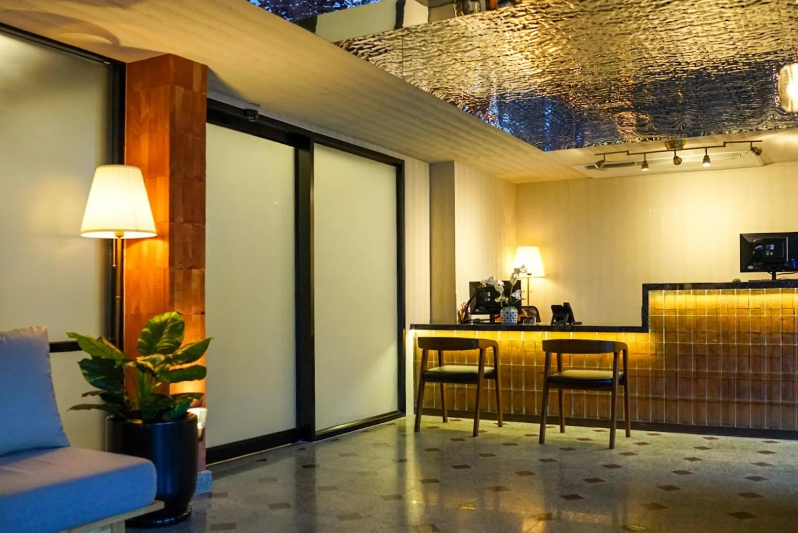 Lobby or reception in Wangkaew Hotel