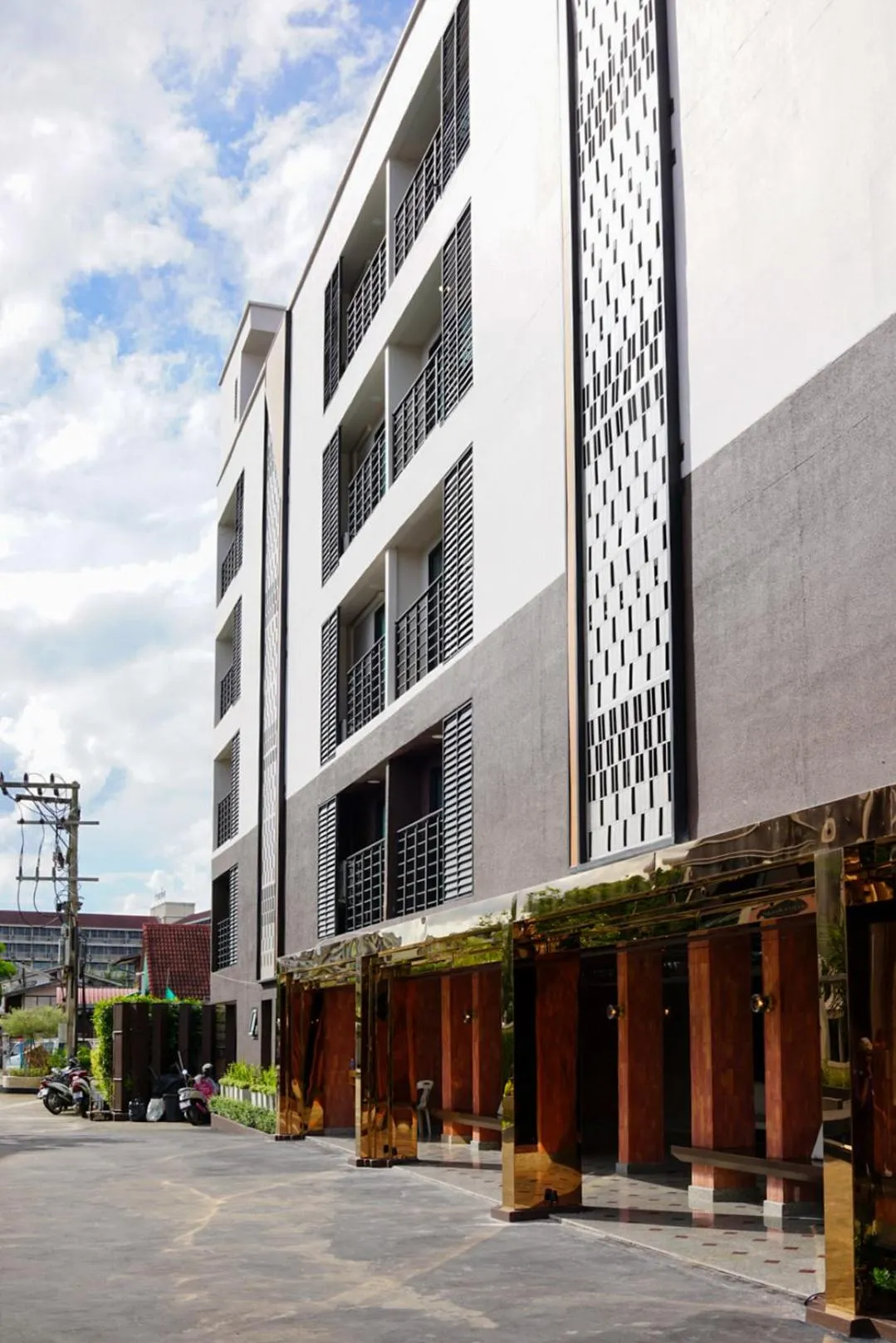 Property building in Wangkaew Hotel