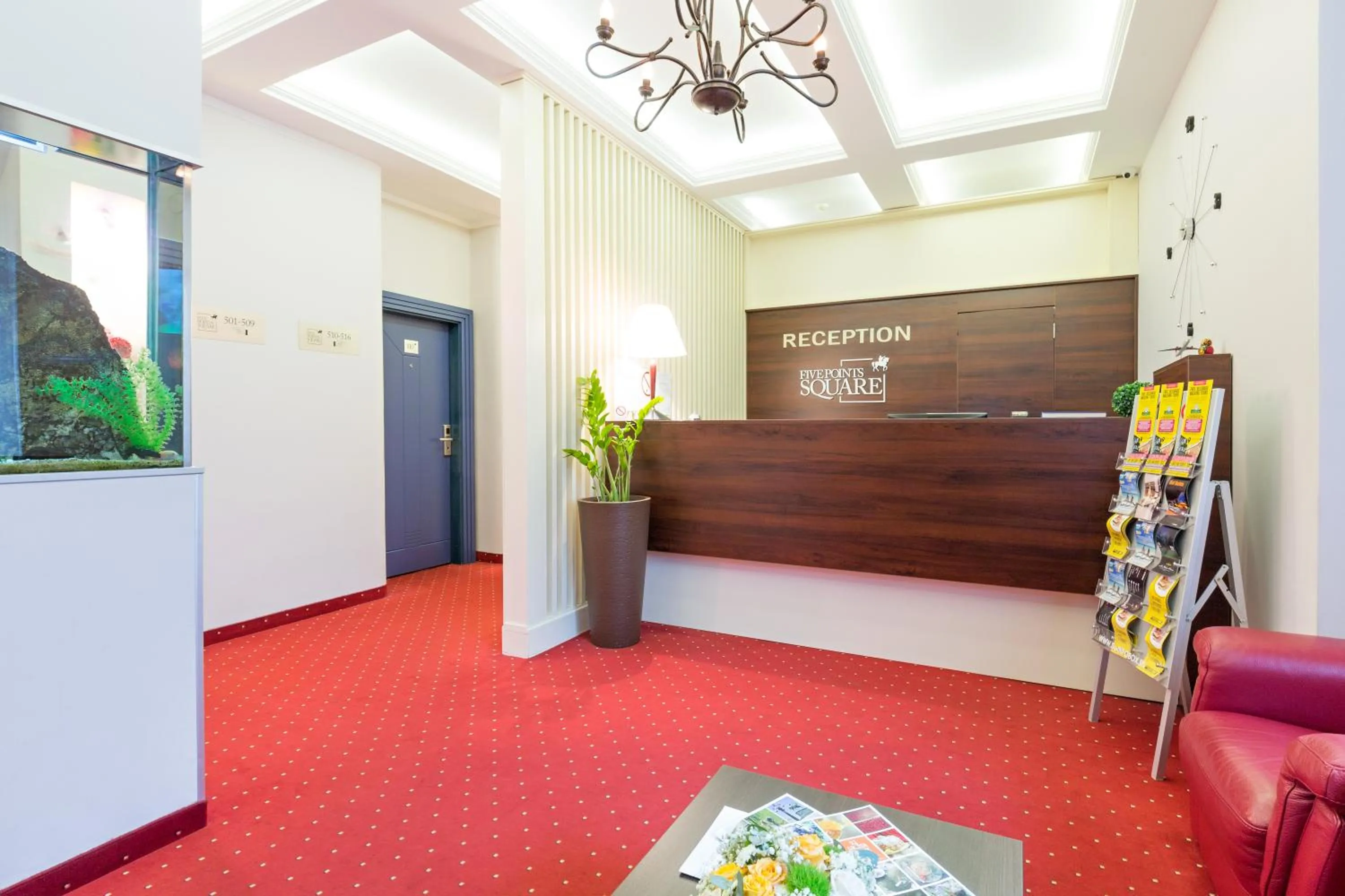 Lobby or reception in Five Points Square - City Center