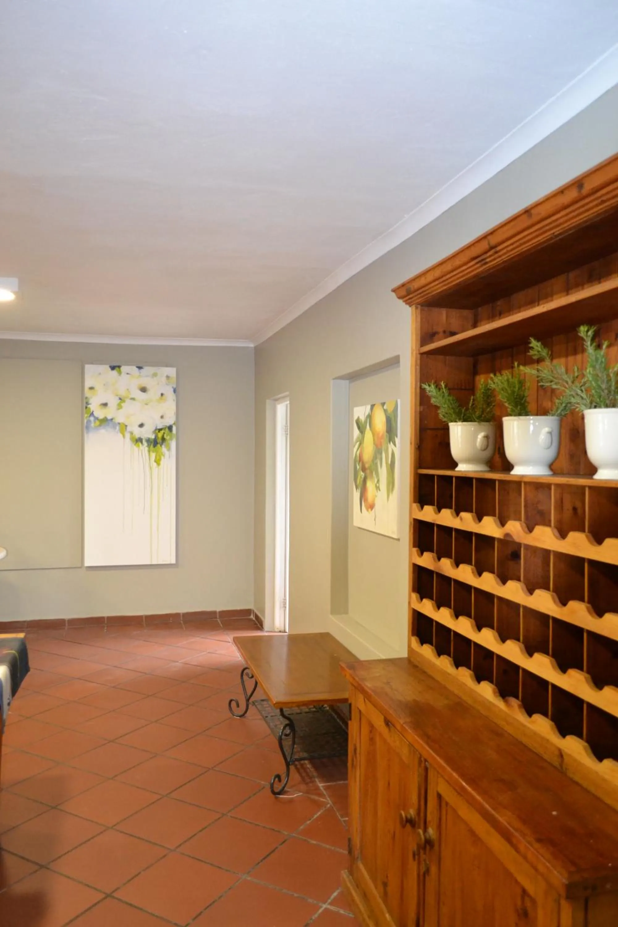 Seating area in By The Way Guesthouse