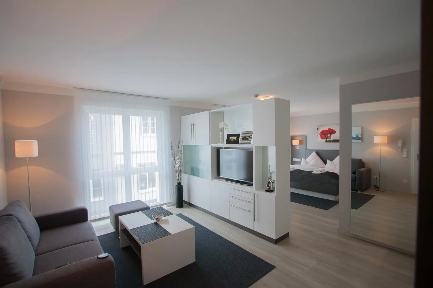 TV and multimedia, Bed in ApartHotel "Am Fließ"