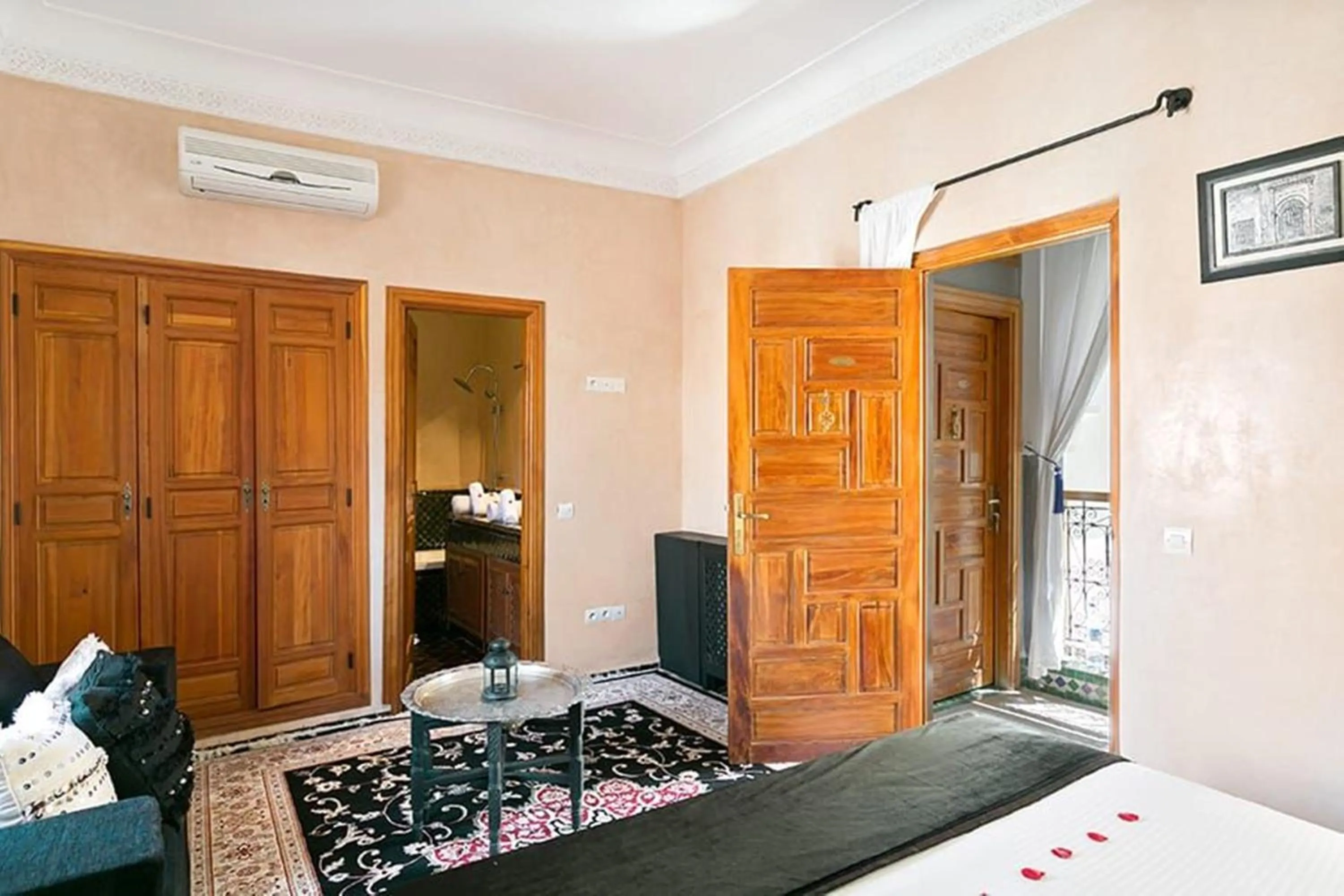 Bedroom in Arabian Riad Marrakech