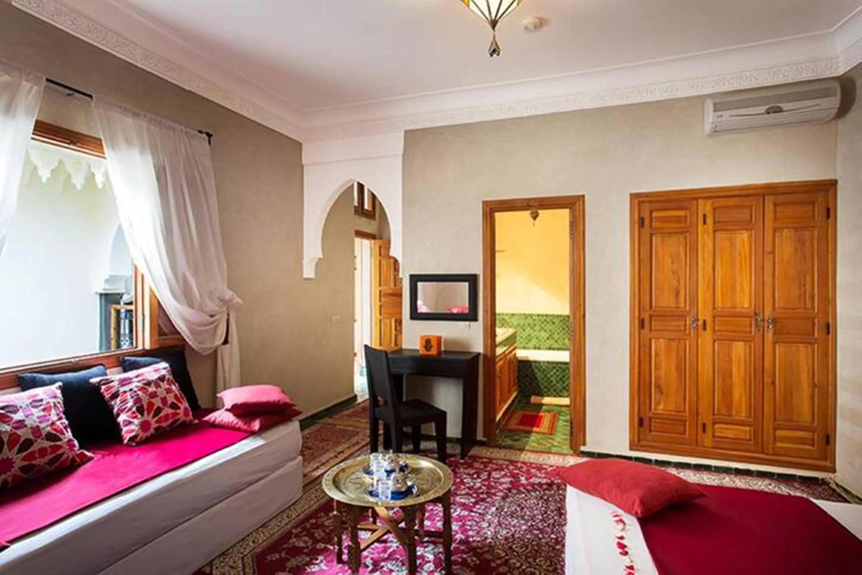 Bedroom in Arabian Riad Marrakech