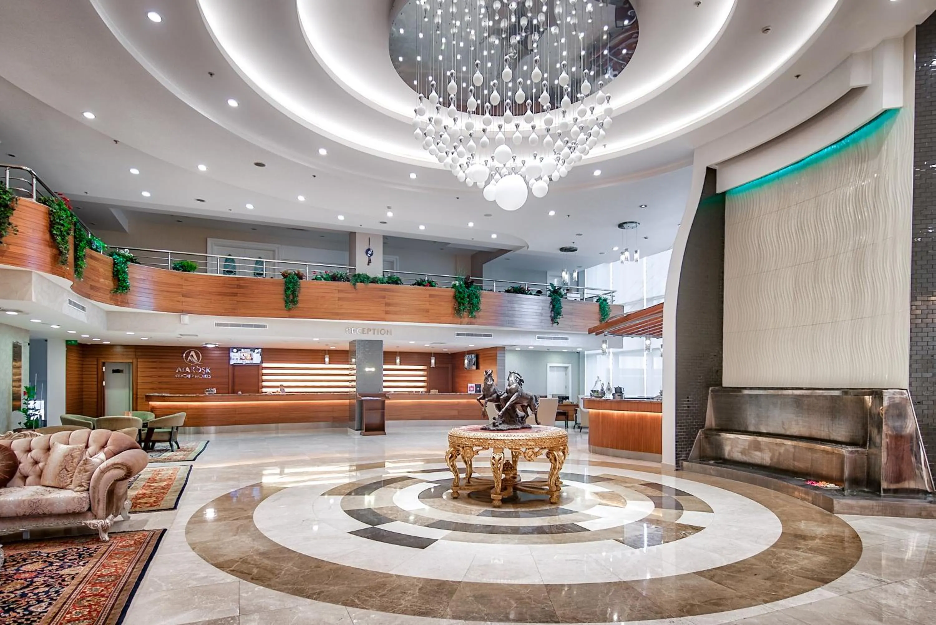 Lobby or reception in Atakosk Group Hotels