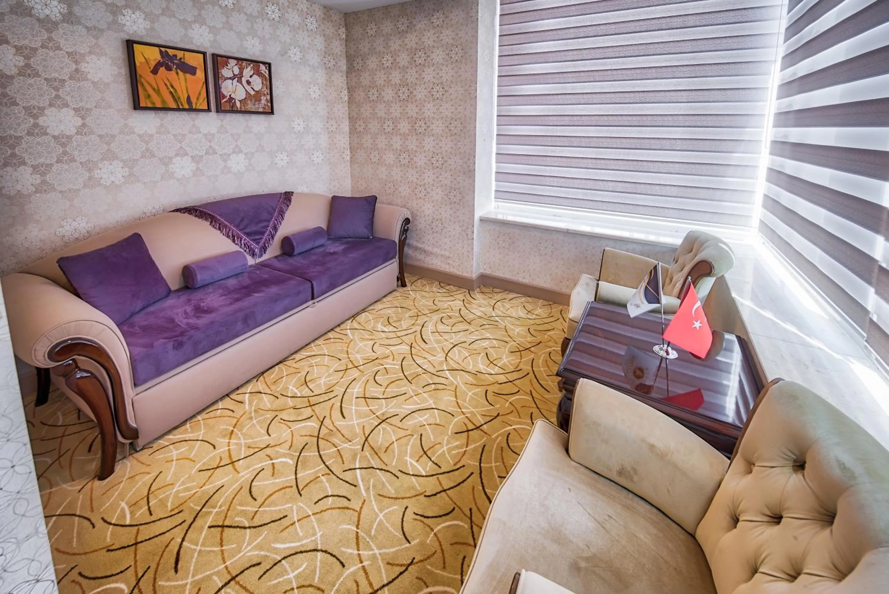 Seating area, Bed in Atakosk Group Hotels