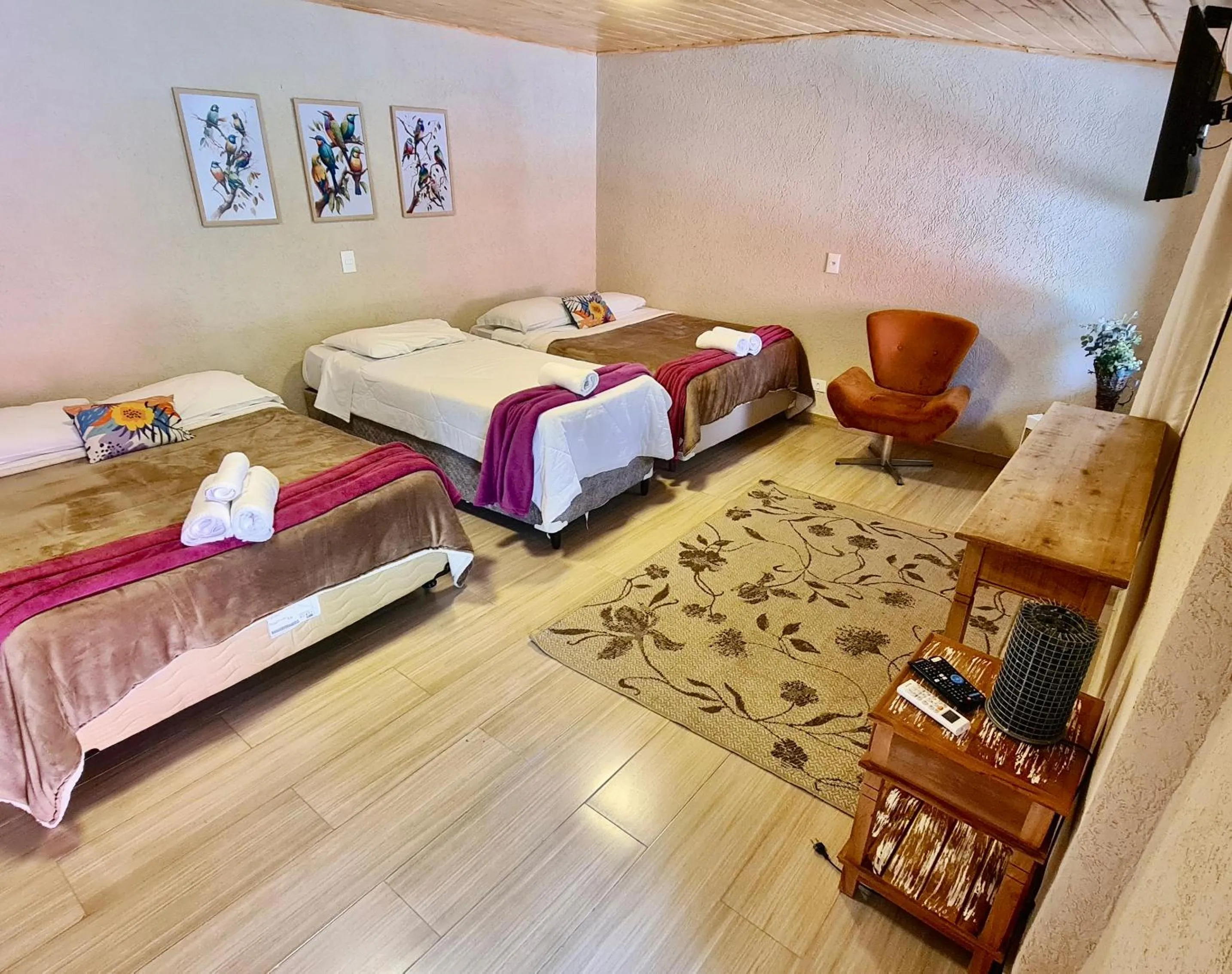 Bed in Villa Vintage Campos - Piscina e opções de suites com hidromassagem
