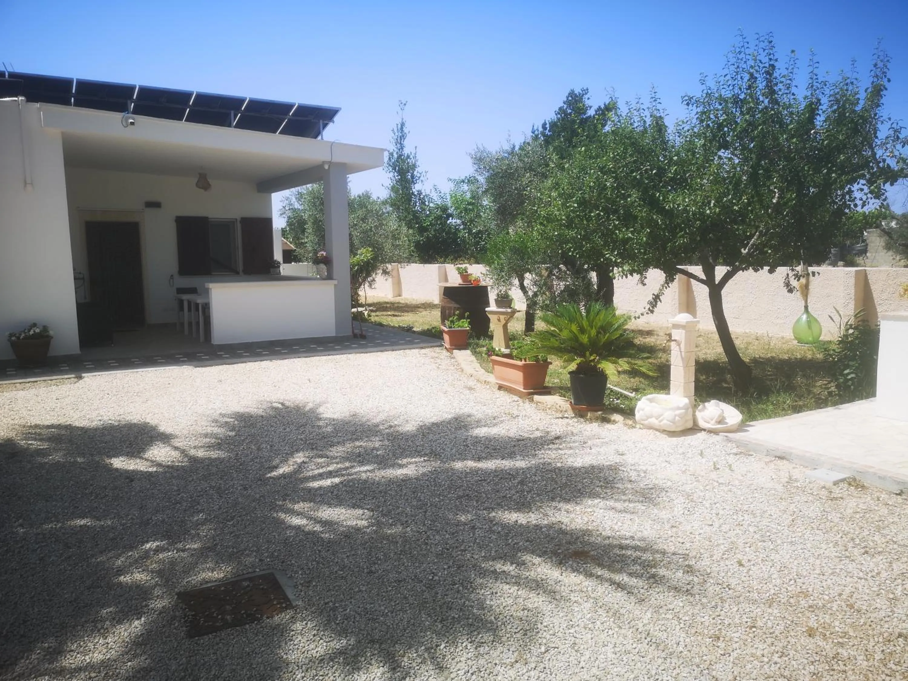 Garden in B&B Angolo Magico