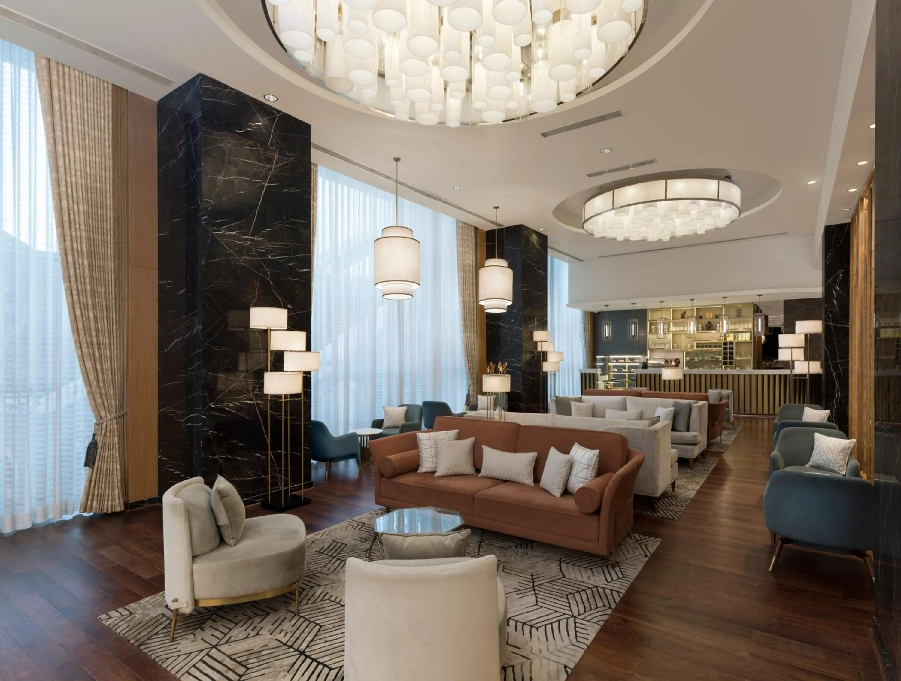 Lounge or bar in InterContinental Jaipur Tonk Road by IHG