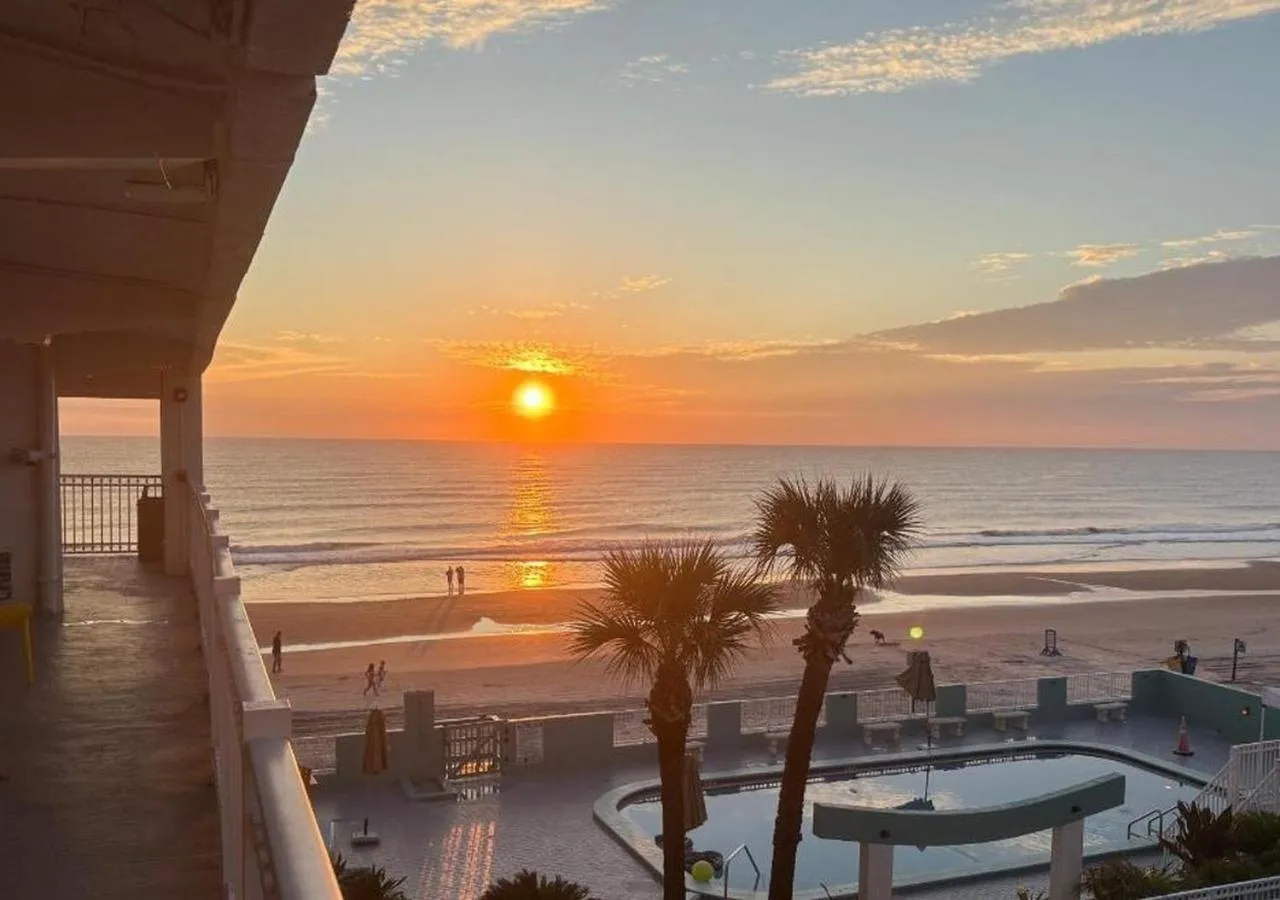 Sunset in Chateau Mar Beach Hotel NEWLY REFURBISHED