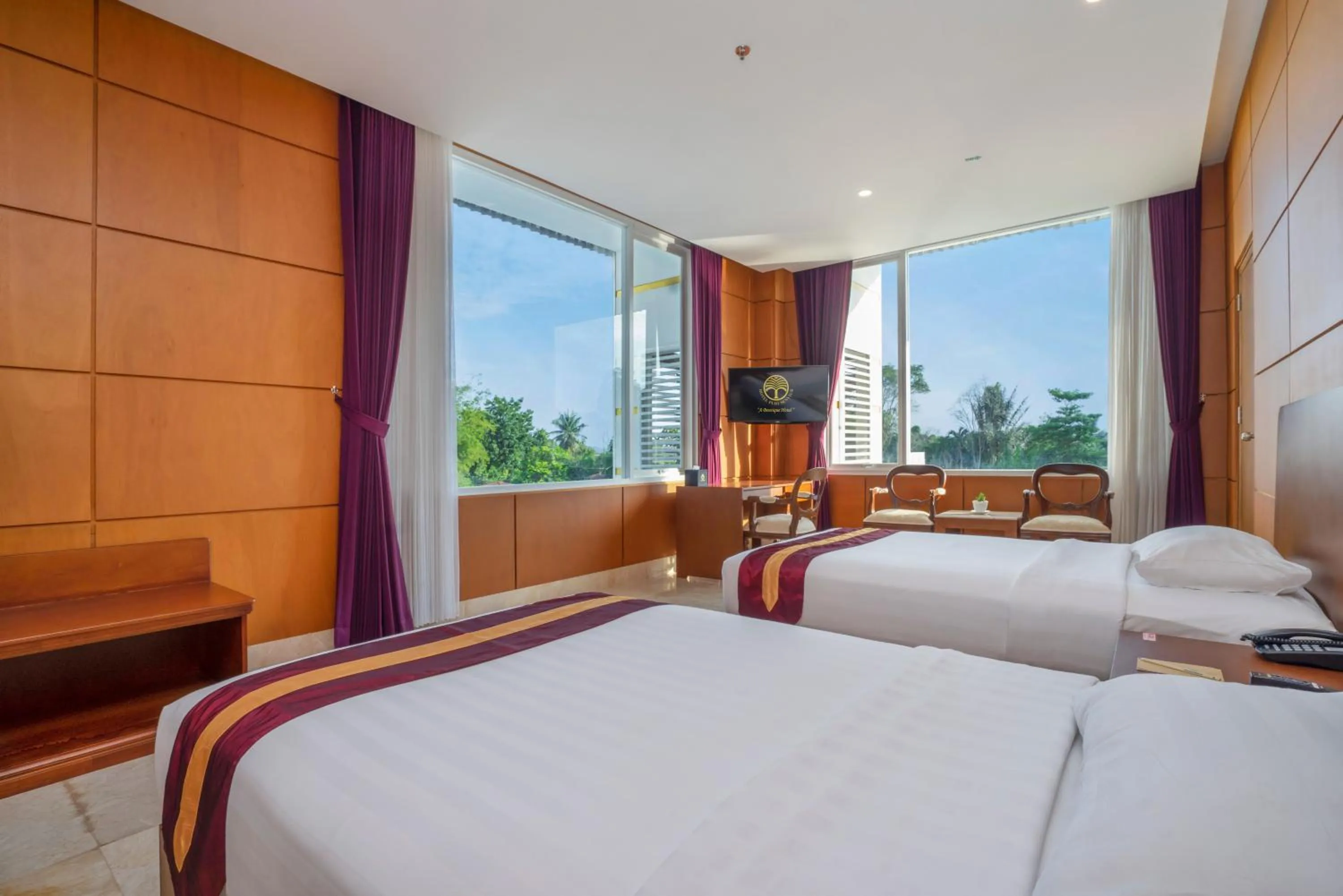 Bed in Puri Senyiur Hotel