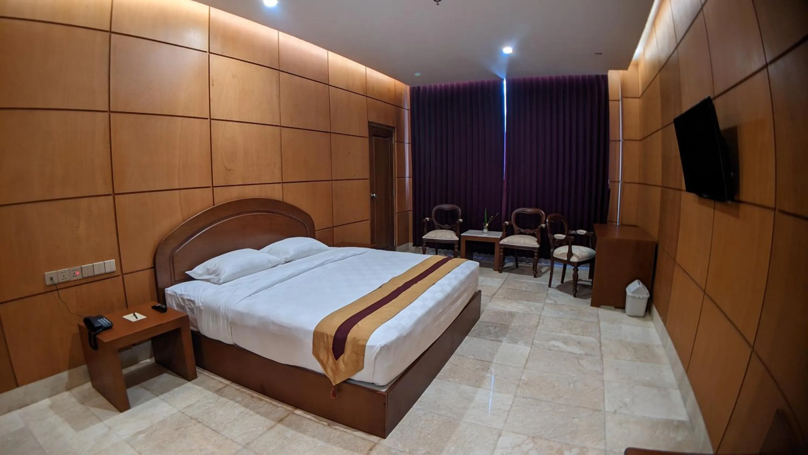 Bed in Puri Senyiur Hotel