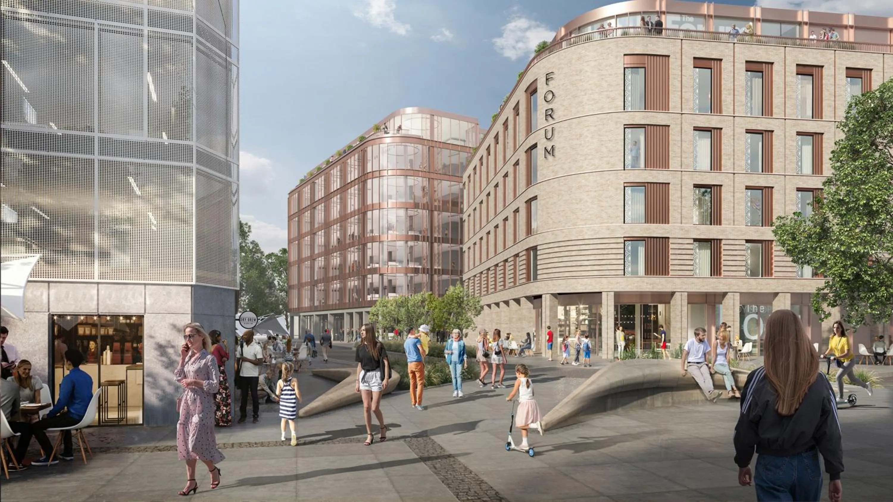 Property building in Hotel Indigo Gloucester - The Forum by IHG