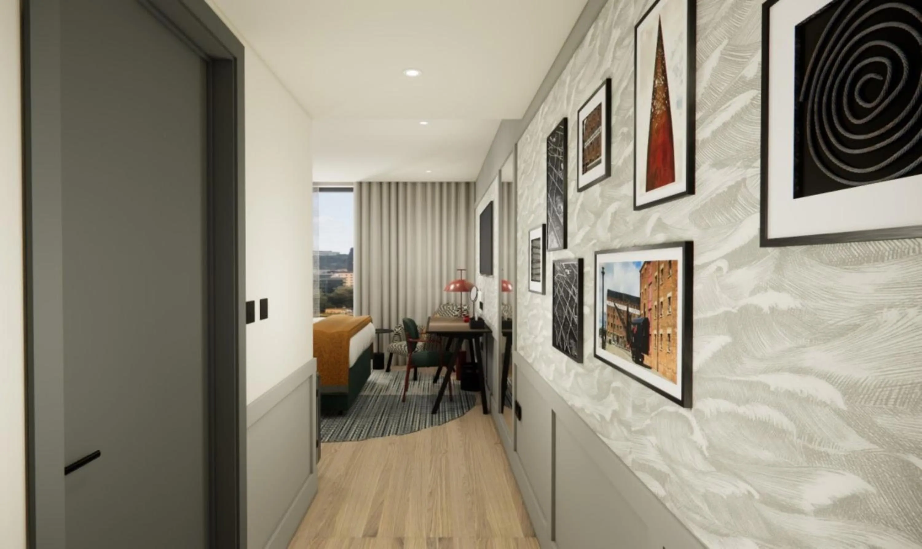 Photo of the whole room in Hotel Indigo Gloucester - The Forum by IHG