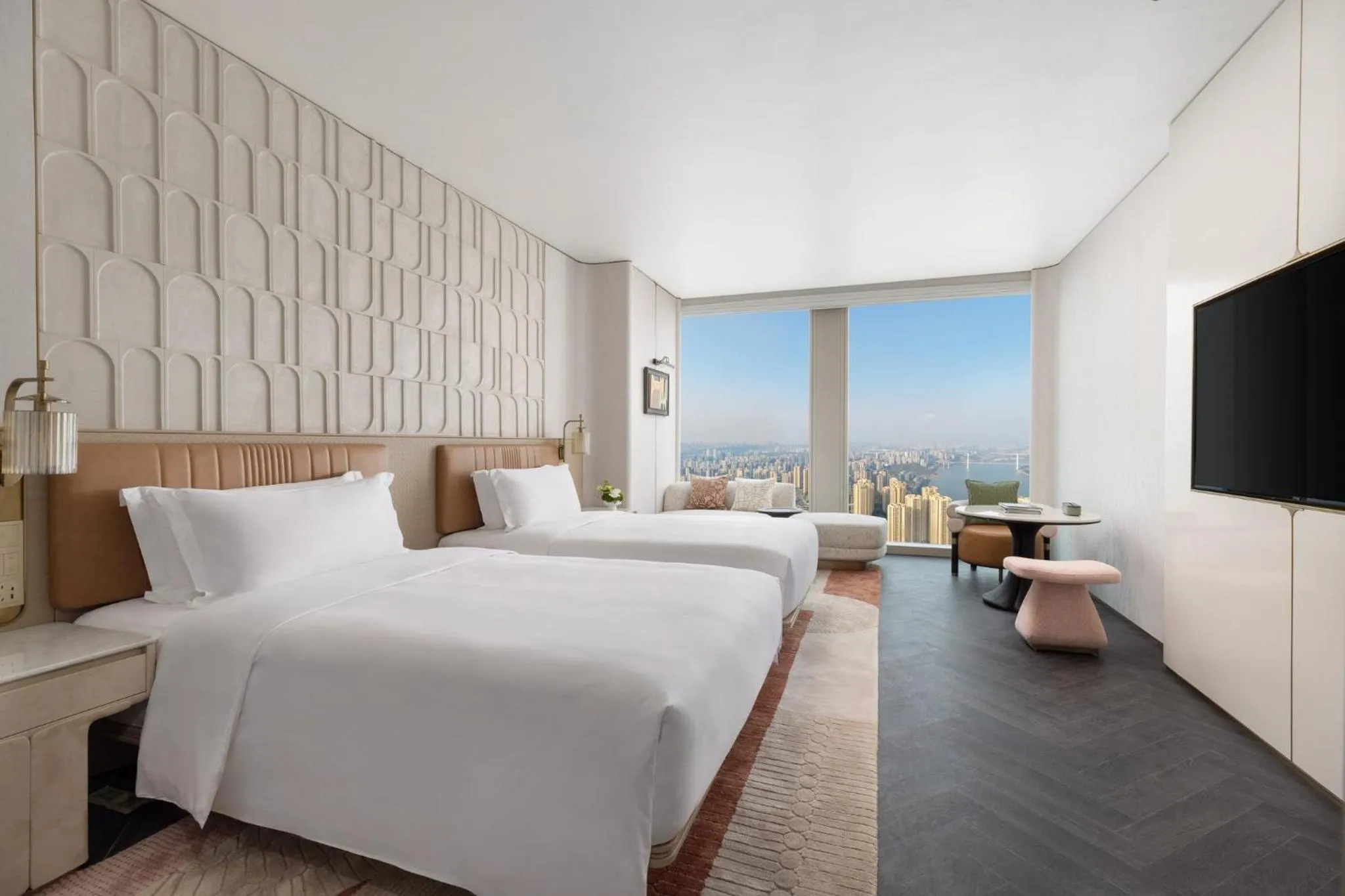 Photo of the whole room, Bed in Vignette Collection TFT Chongqing by IHG