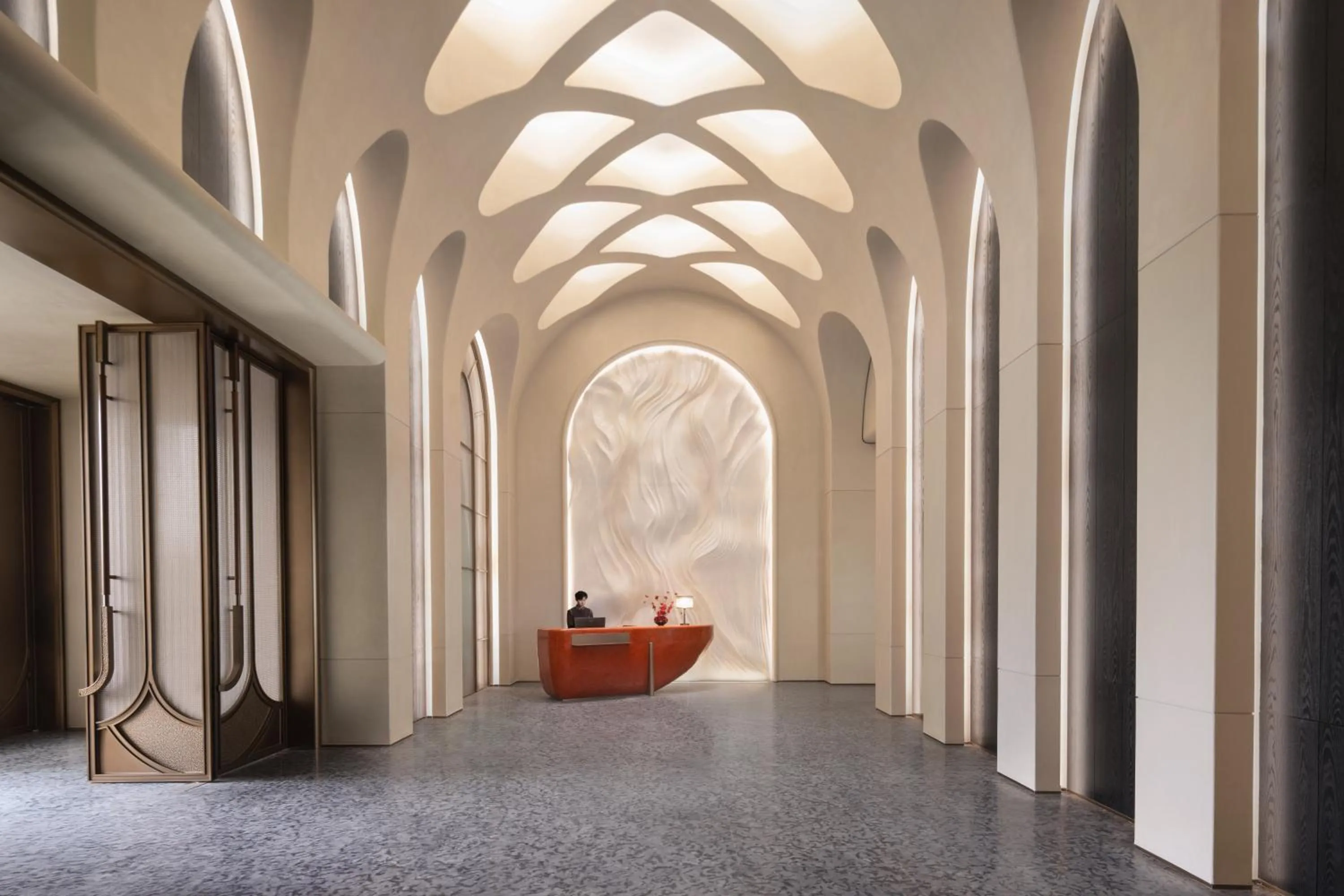 Lobby or reception in Vignette Collection TFT Chongqing by IHG