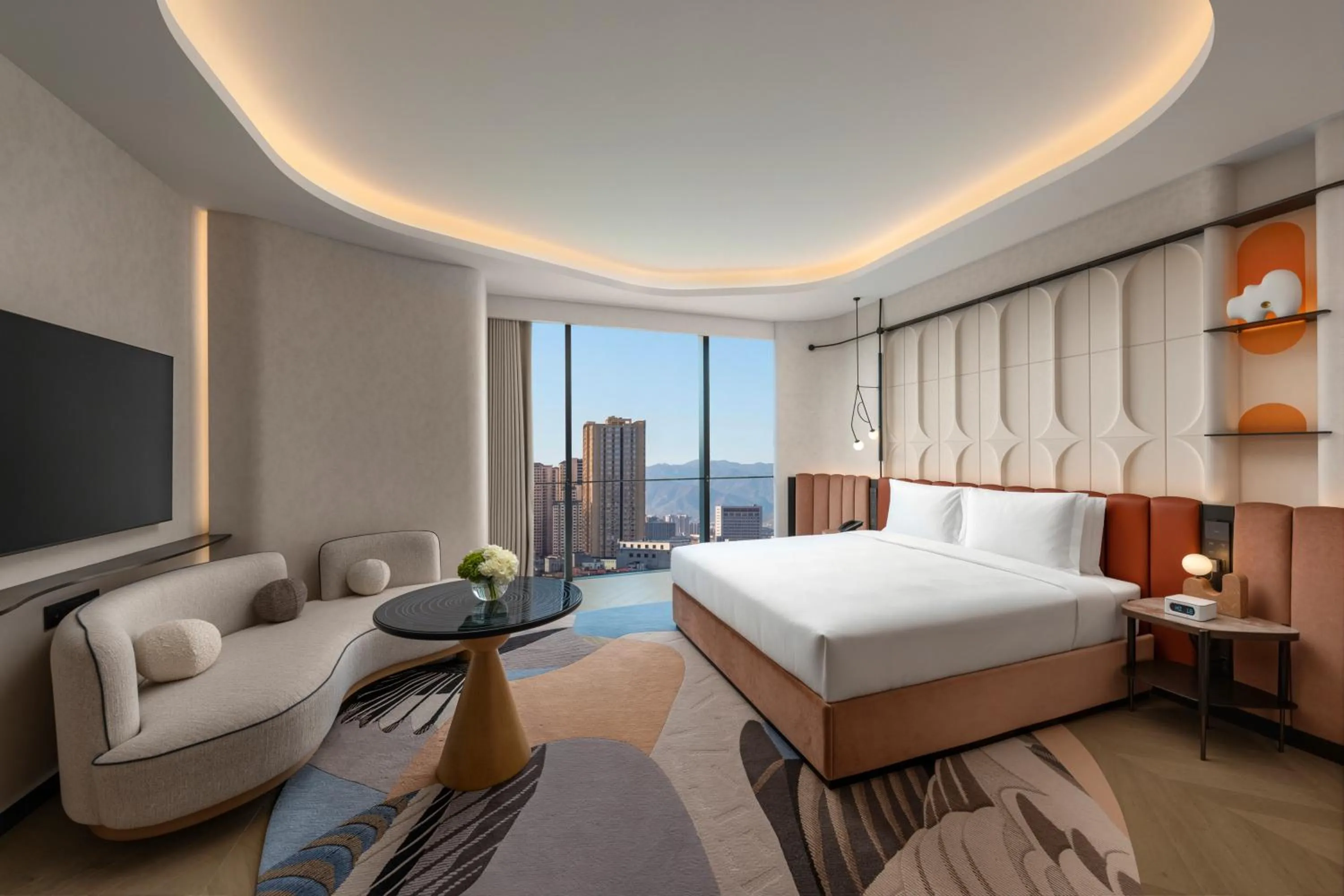 Bed in Hotel Indigo Xi'an High-tech Zone by IHG