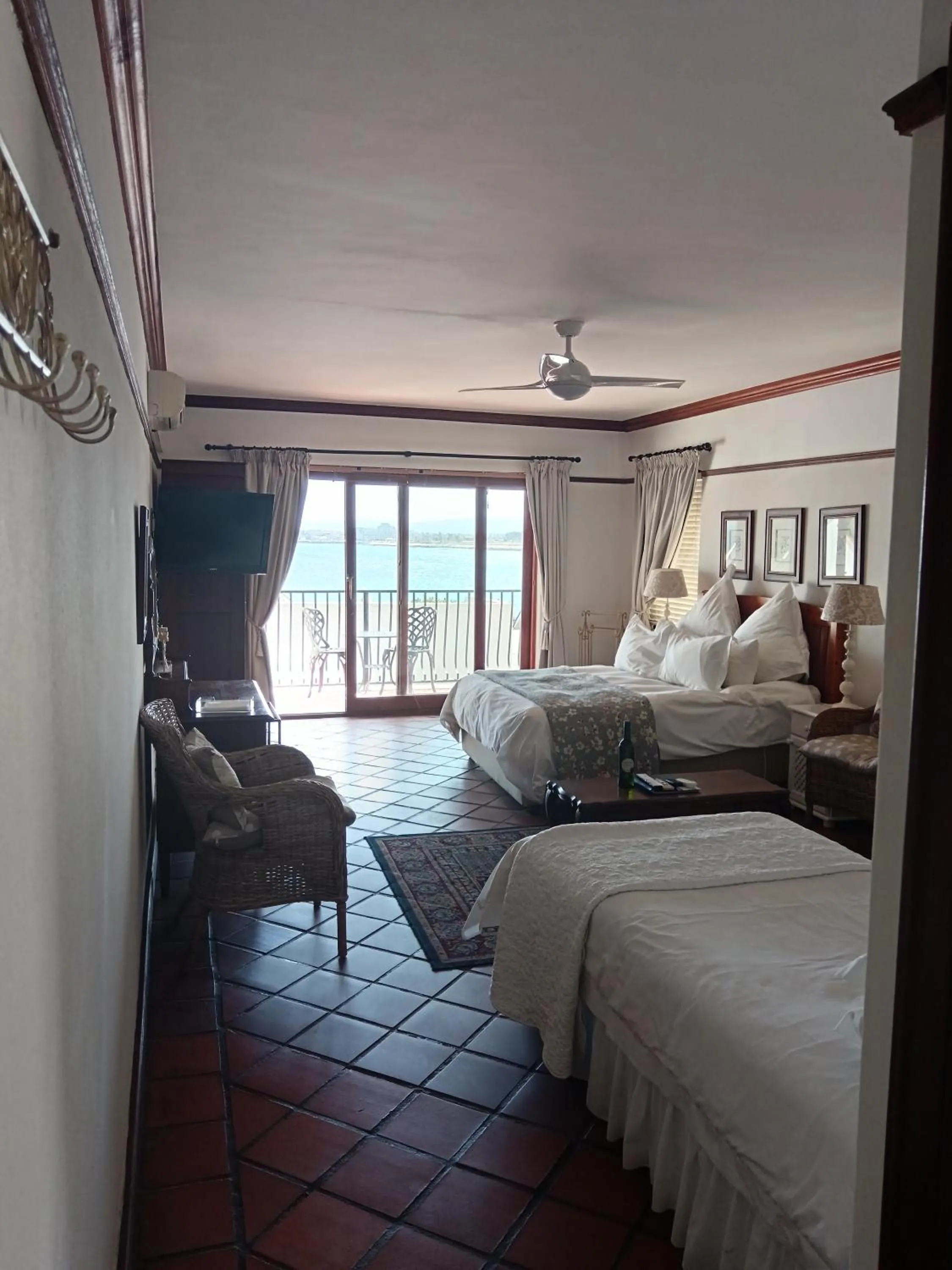 Bed in Berg en Zee Guesthouse