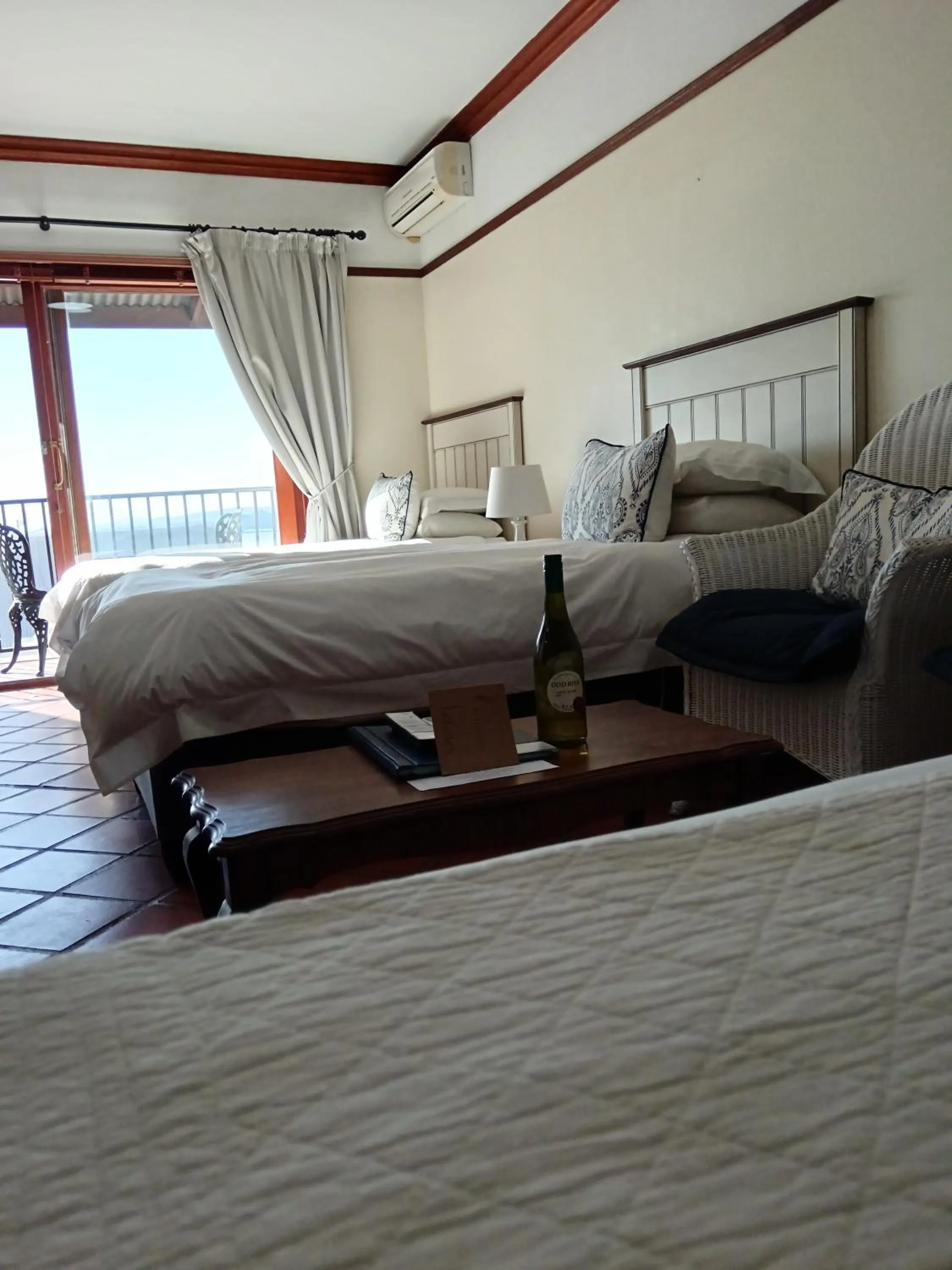 Bed in Berg en Zee Guesthouse