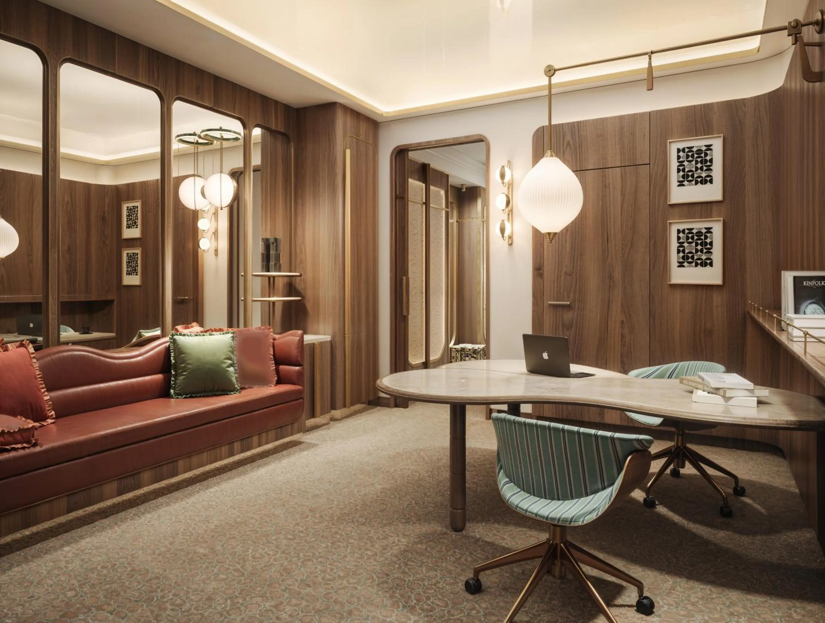 Living room in Roswyn, a Morgans Originals Hotel