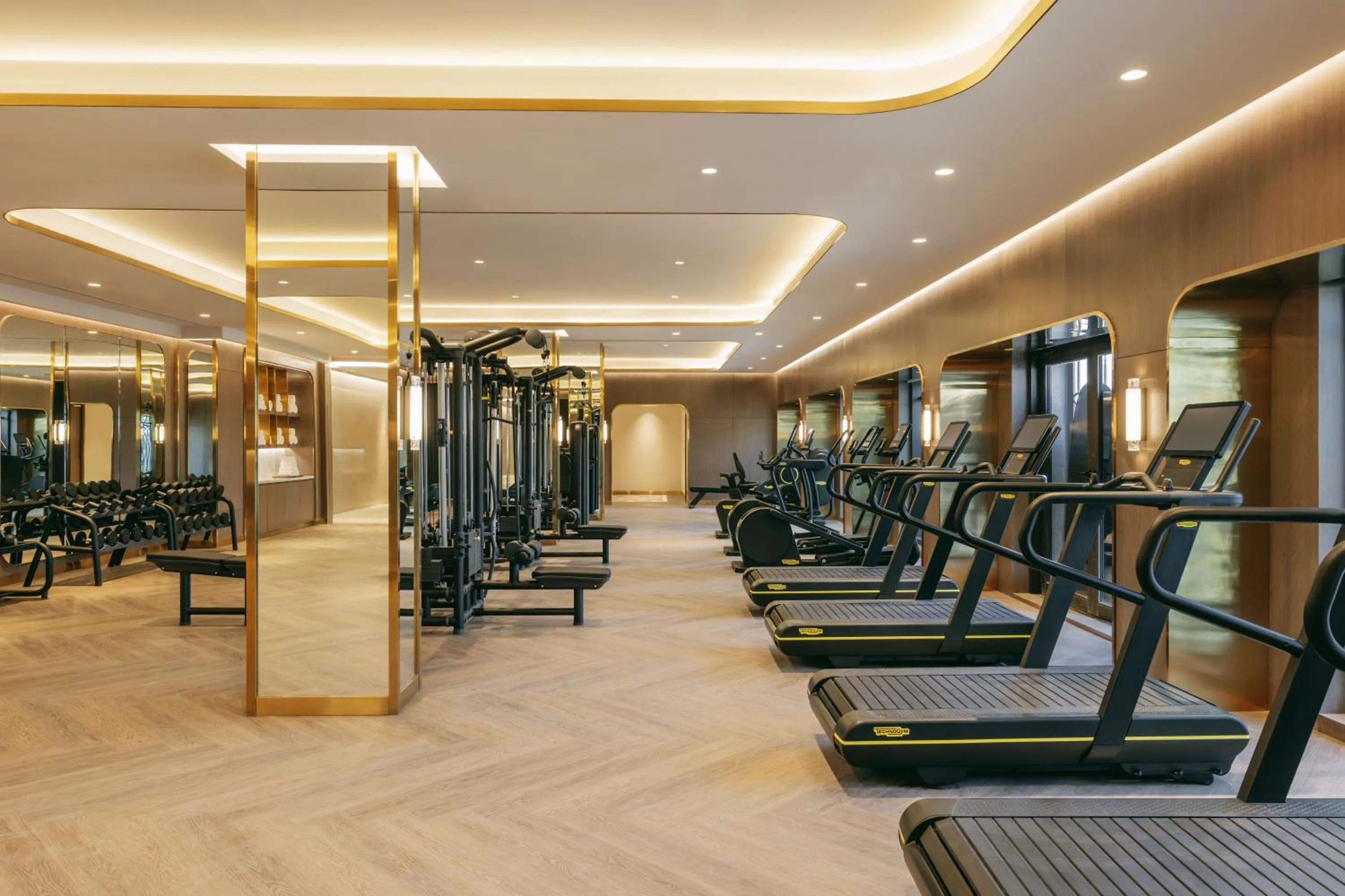 Fitness centre/facilities in Roswyn, a Morgans Originals Hotel