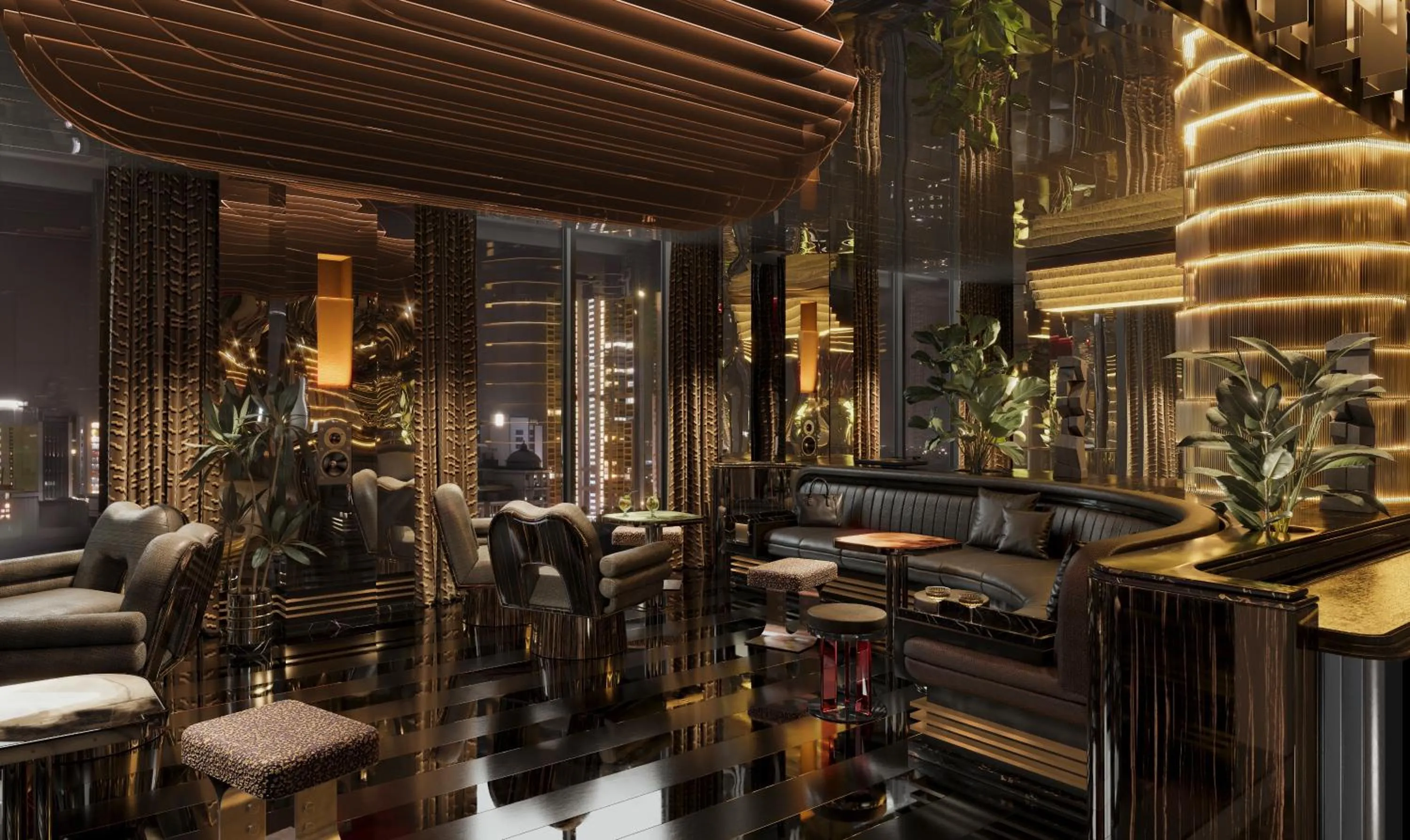 Restaurant/places to eat in Roswyn, a Morgans Originals Hotel