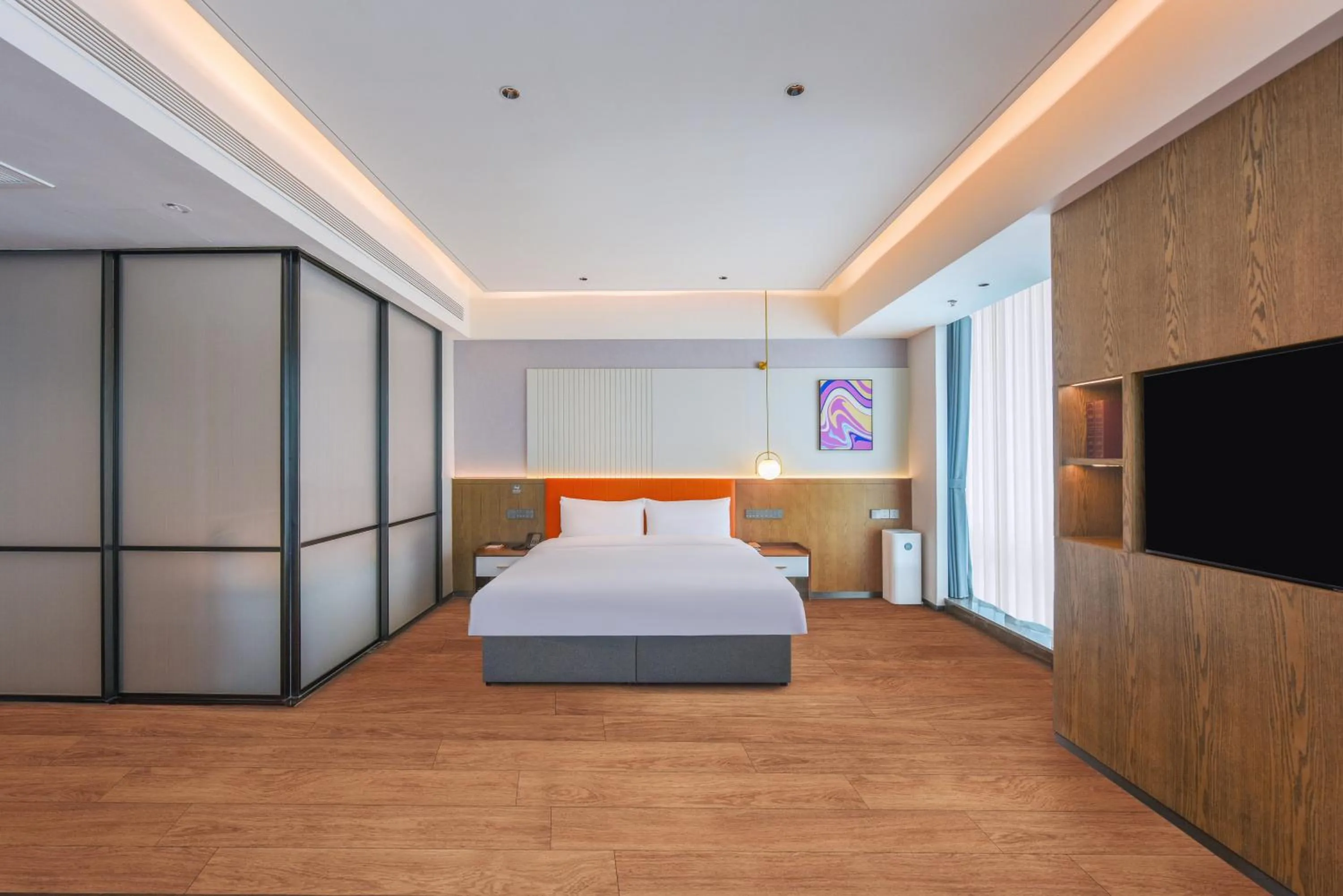 Bedroom in Novotel Jinan Airport