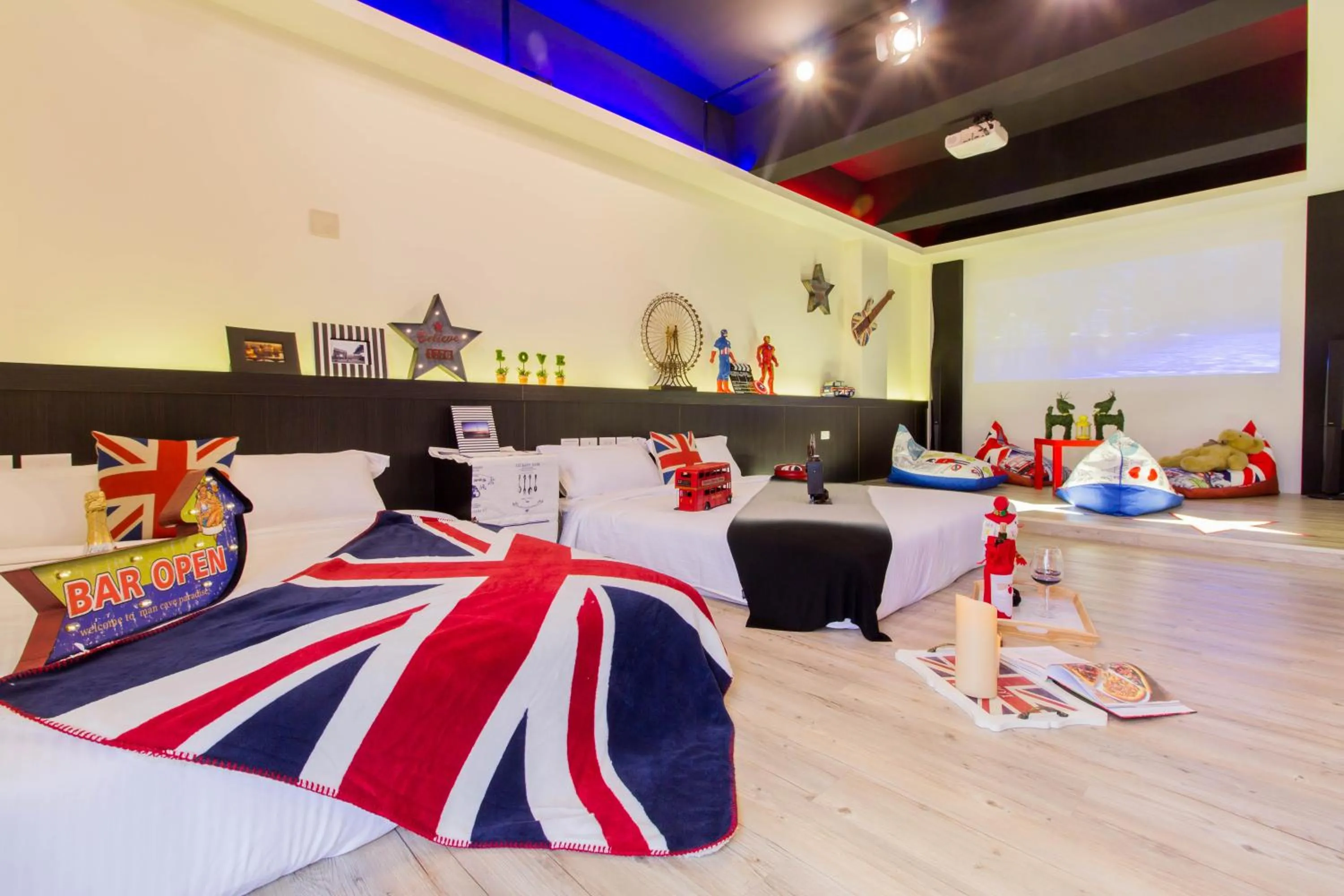 Bed in 宜蘭I Do主題電梯民宿