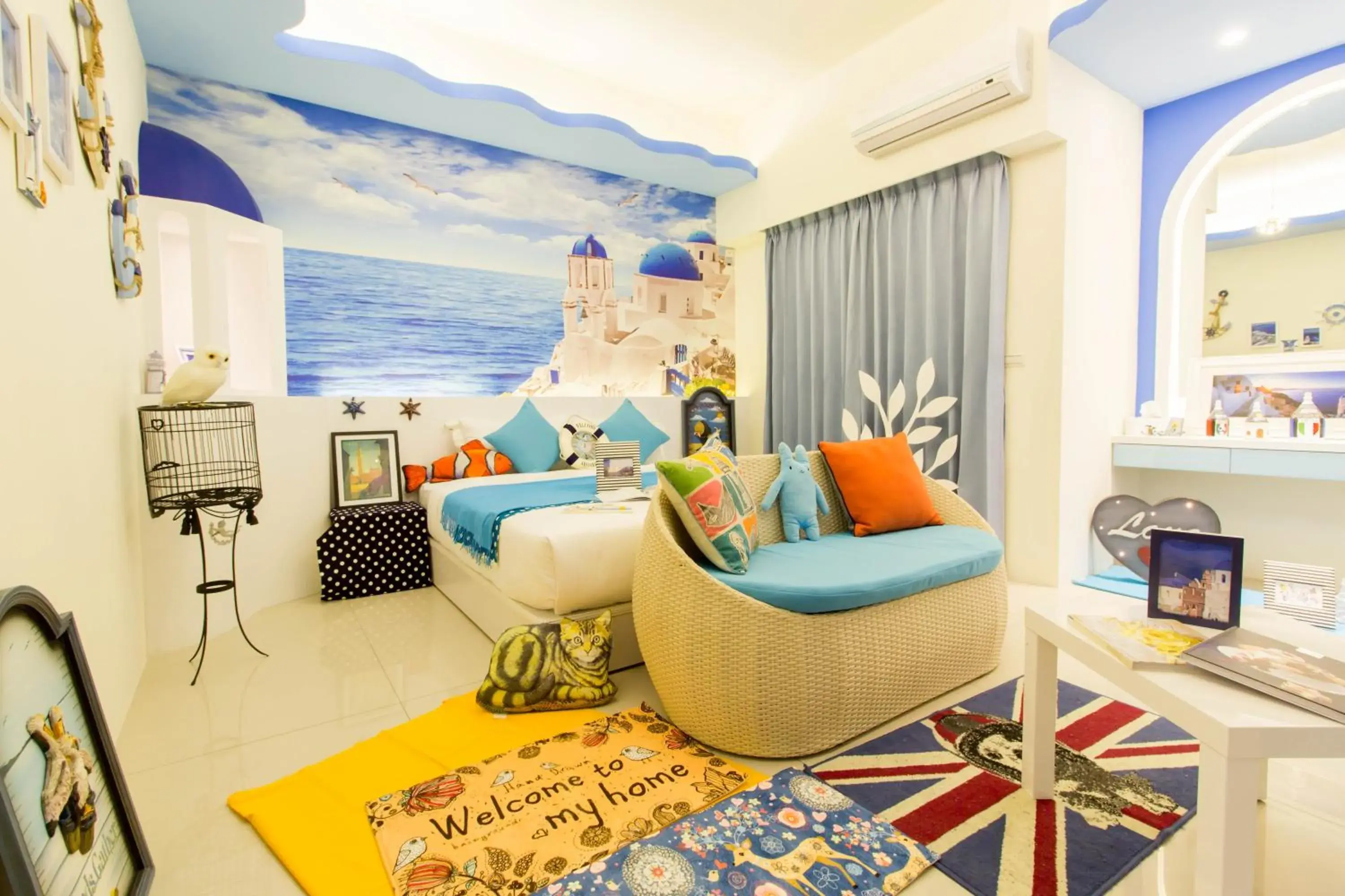 Queen Room with Balcony in 宜蘭I Do主題電梯民宿 Queen Room with Balcony in 宜蘭I Do主題電梯民宿