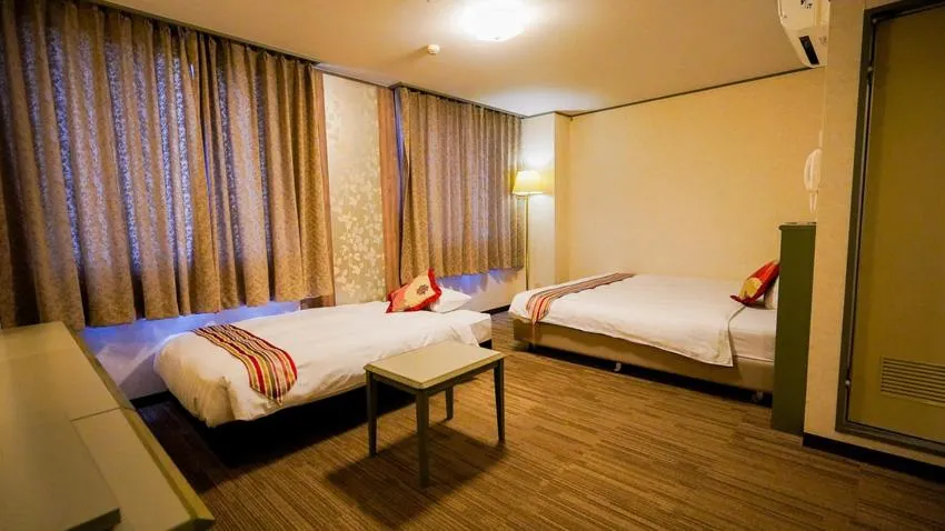 Bed in Hotel Areaone Hiroshima Wing