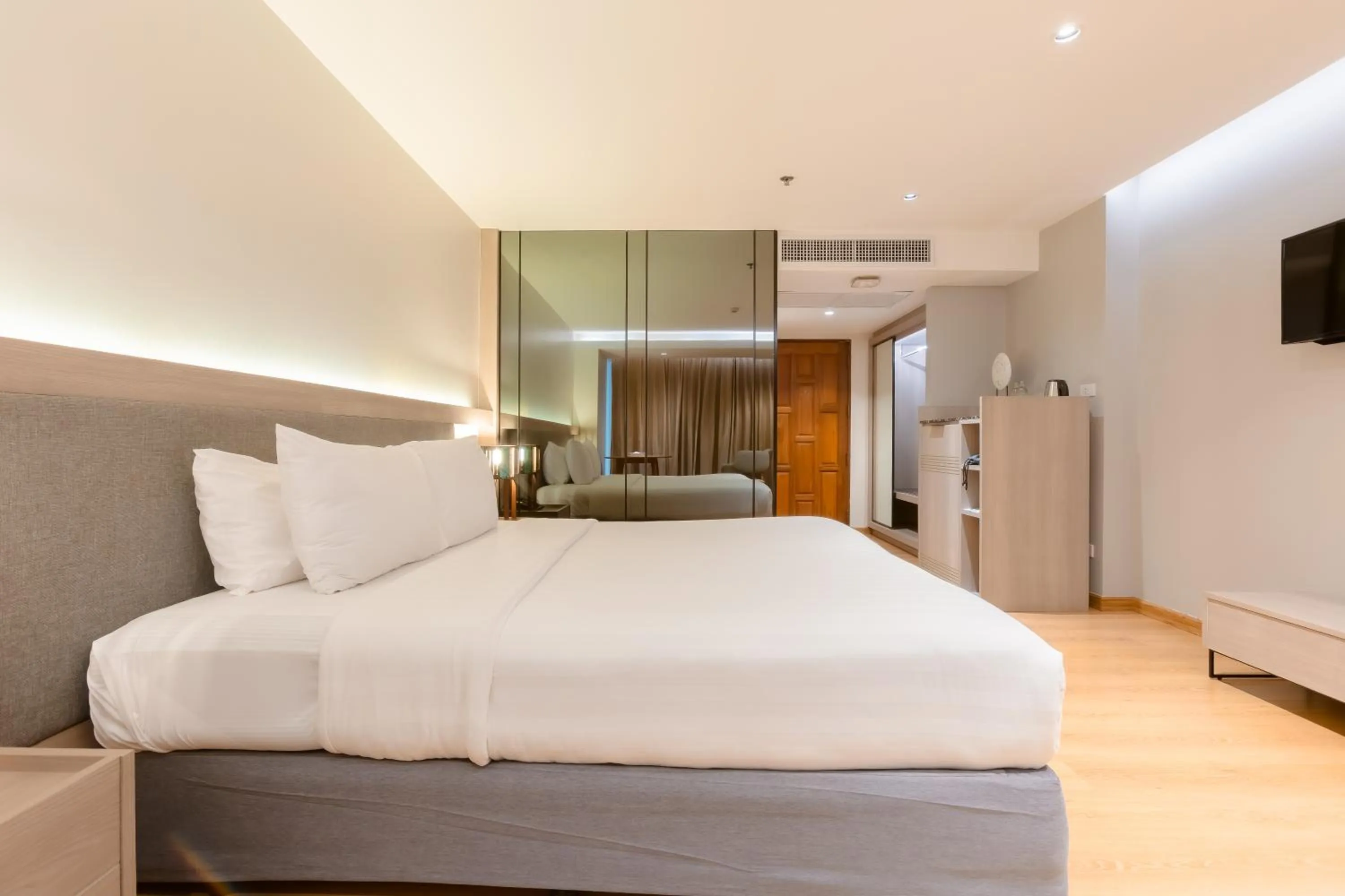 Bed in Sandy Spring Hotel