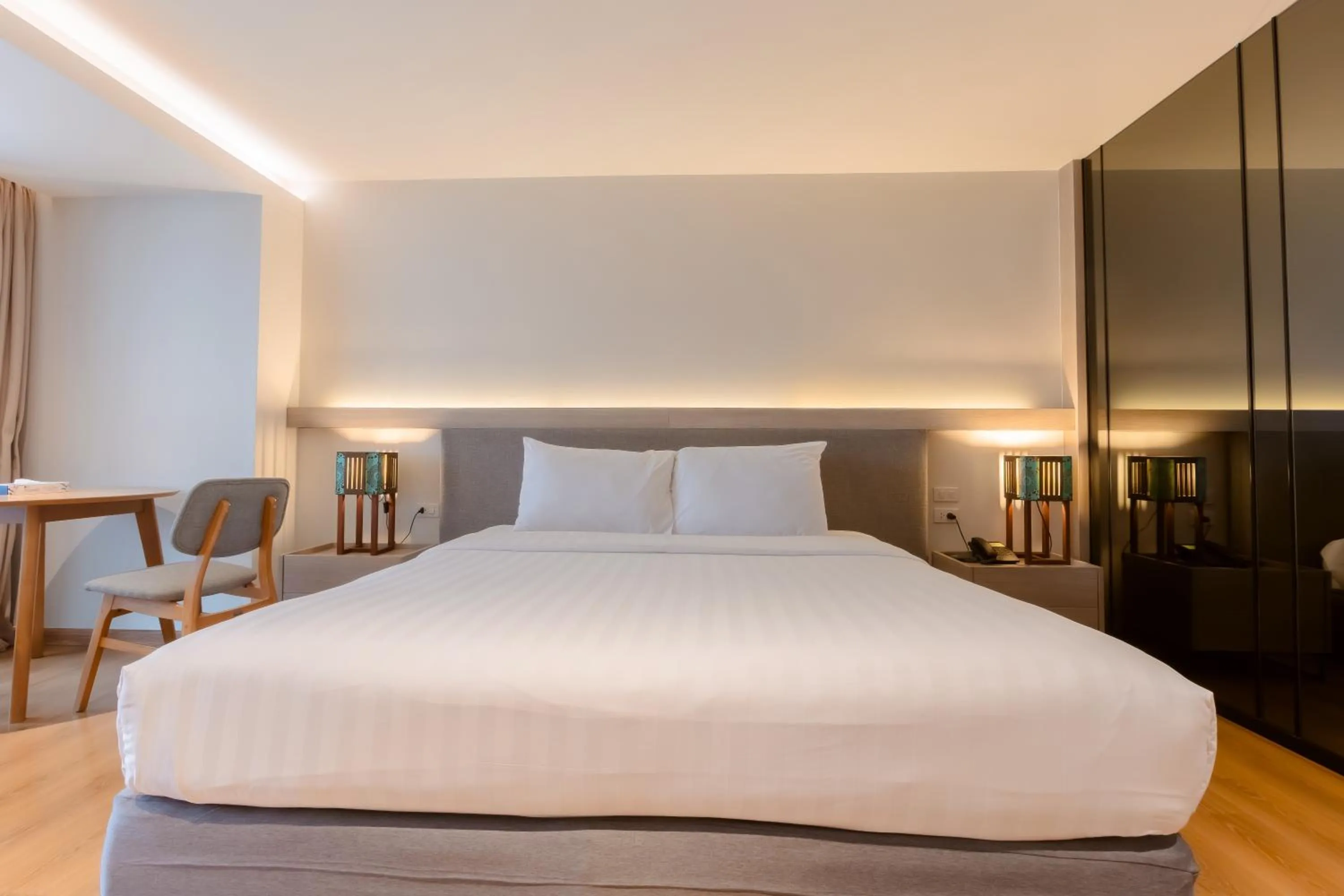 Bed in Sandy Spring Hotel