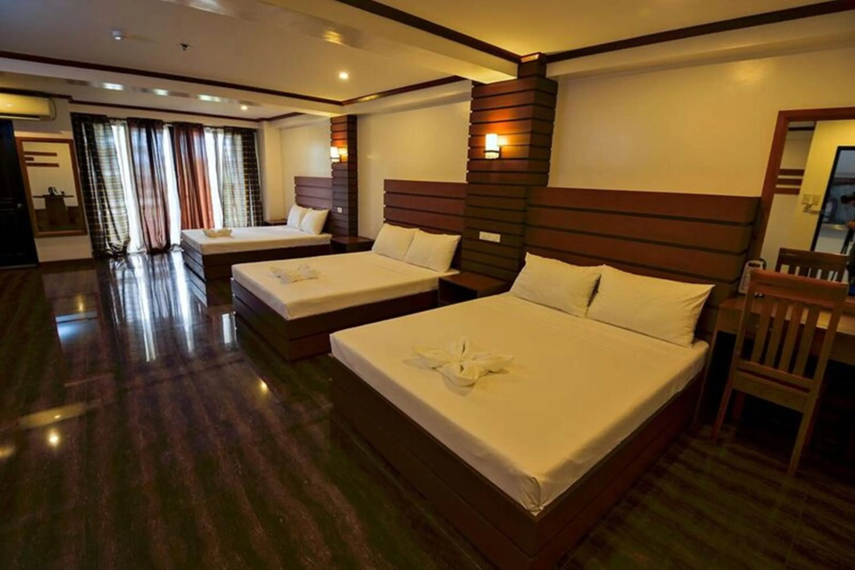 Bed in Abozza Resort