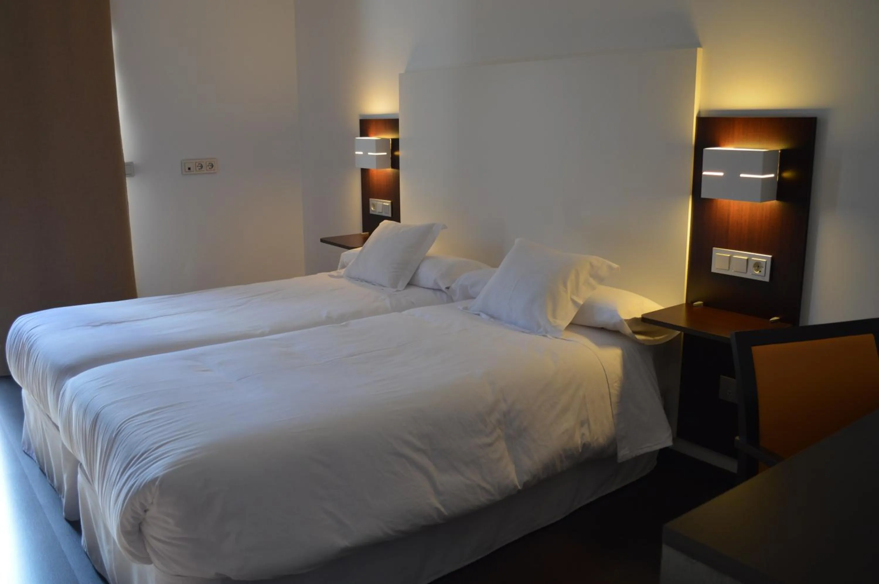 Bed in Hotel Rural Las Monteras