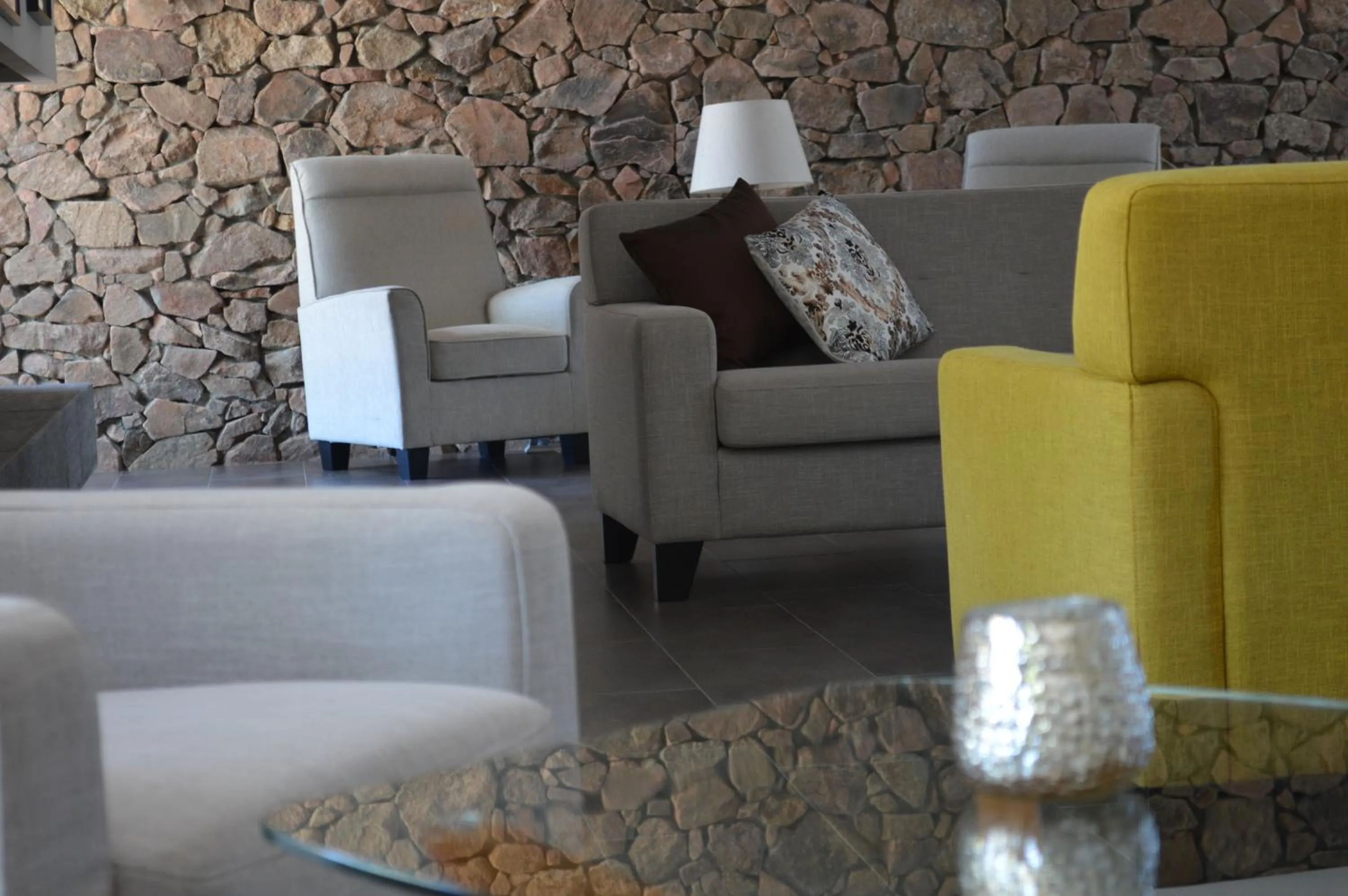 Communal lounge/ TV room in Hotel Rural Las Monteras