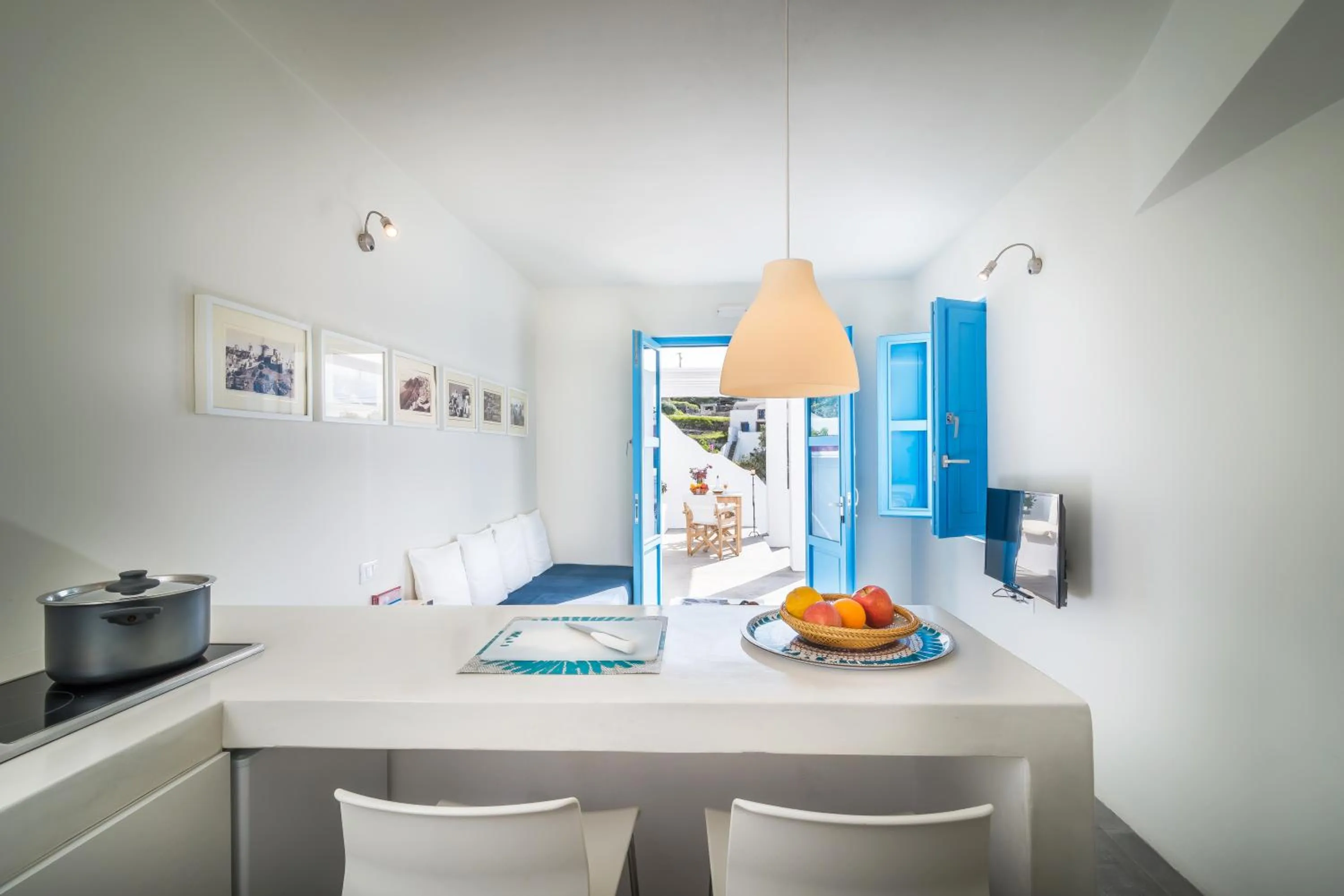 Living room in Fava Eco Suites