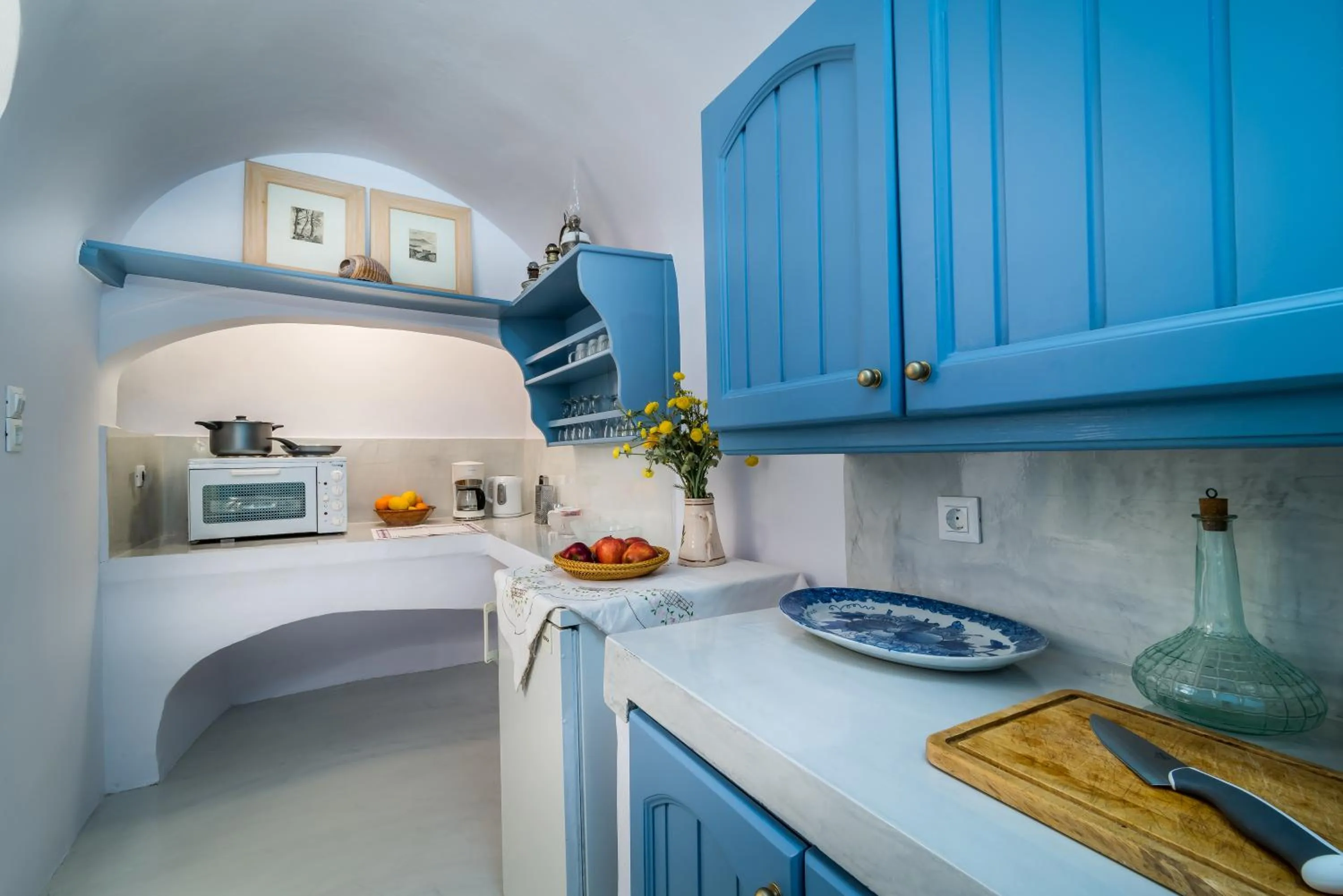 Kitchen or kitchenette in Fava Eco Suites