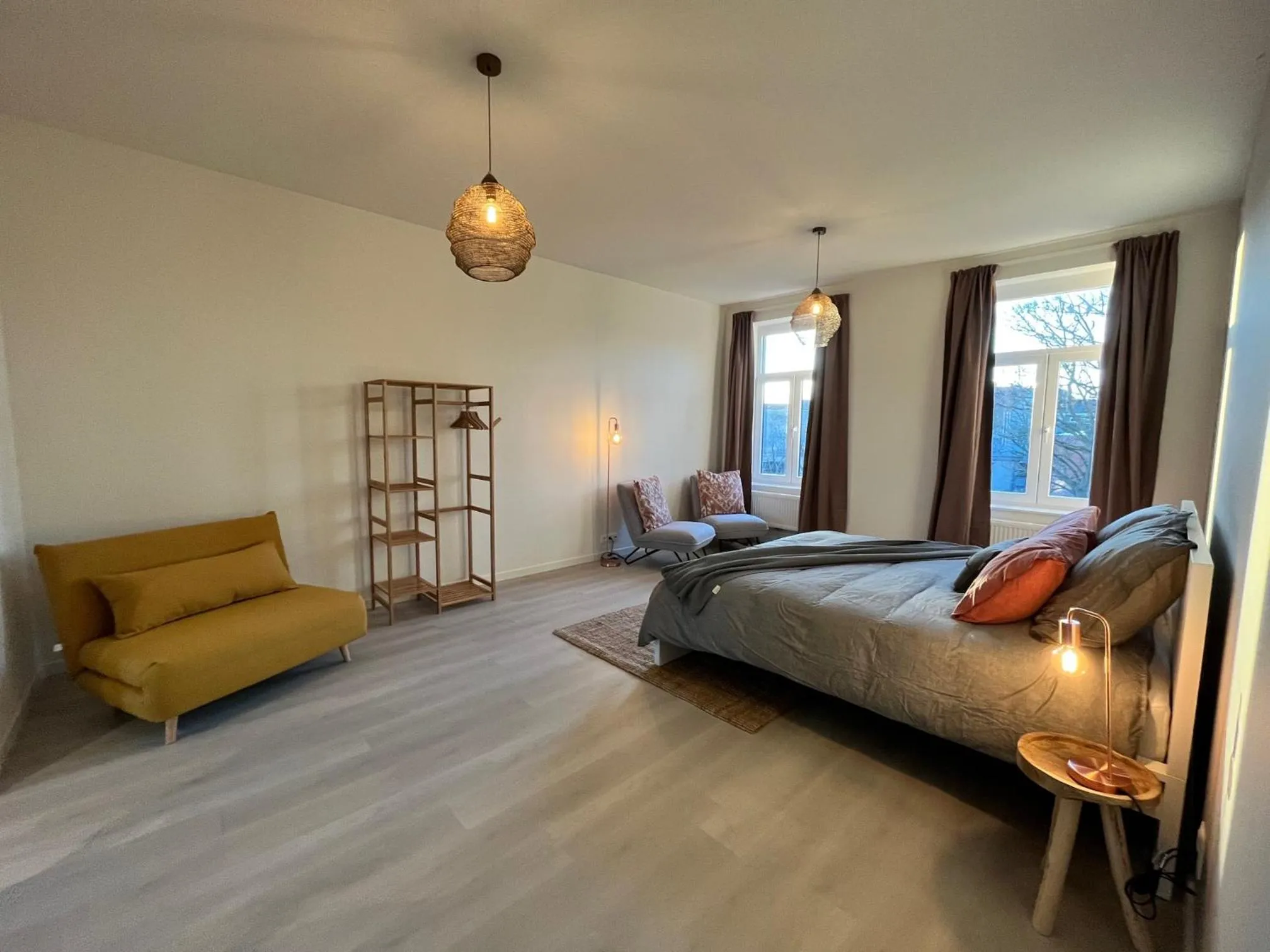 Bed in Holiday Home La Petite Maison