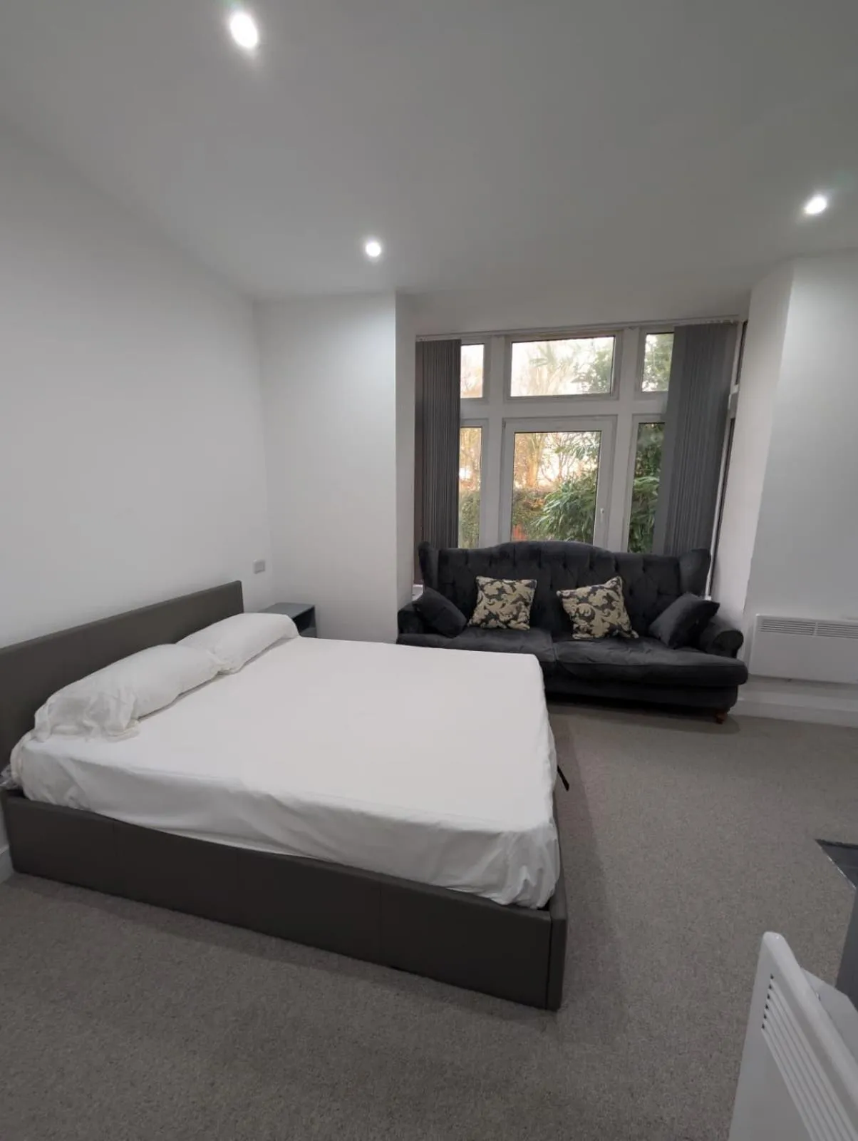 Bedroom, Bed in Park Lodge Preston