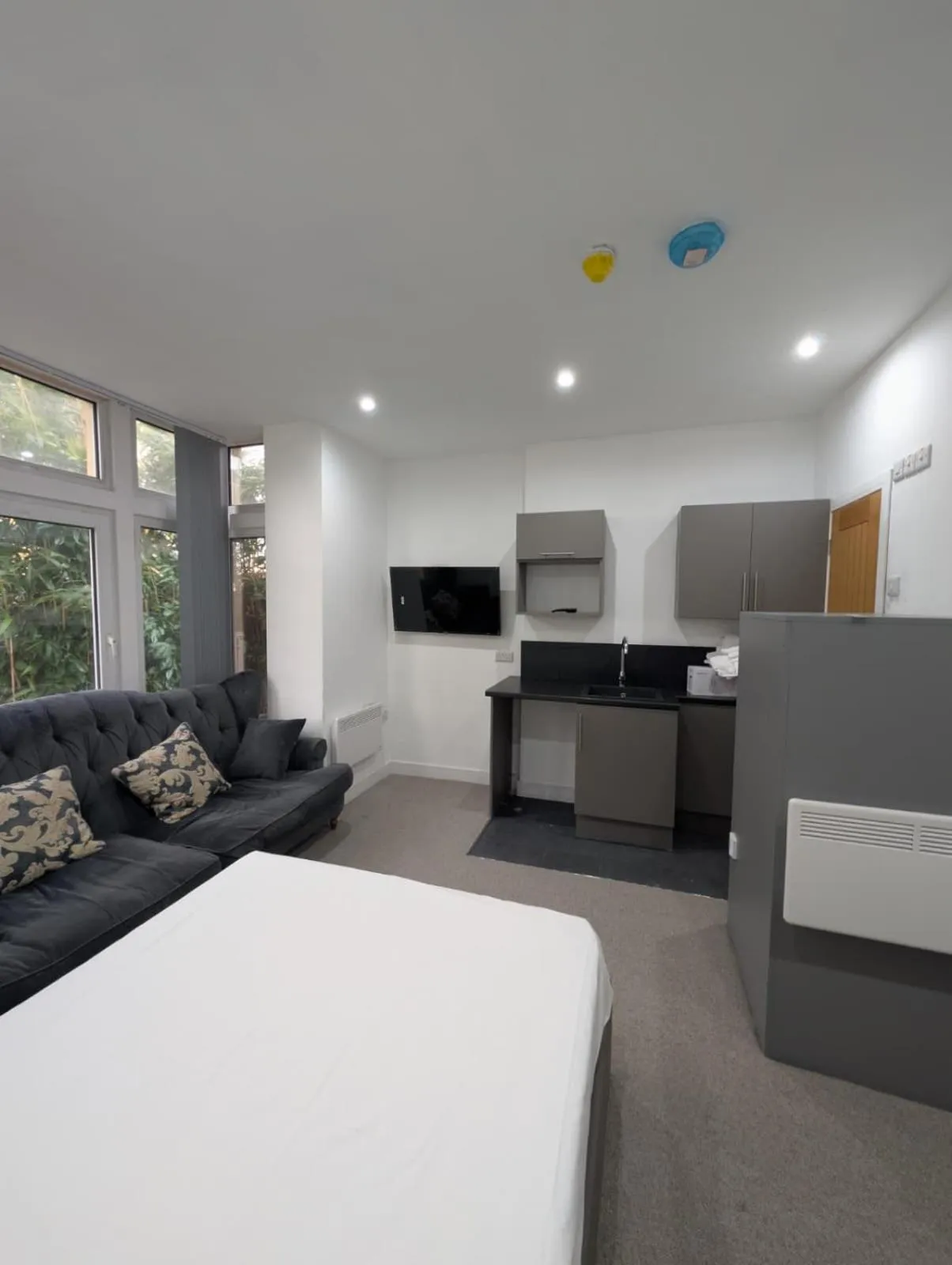 Bedroom, Bed in Park Lodge Preston