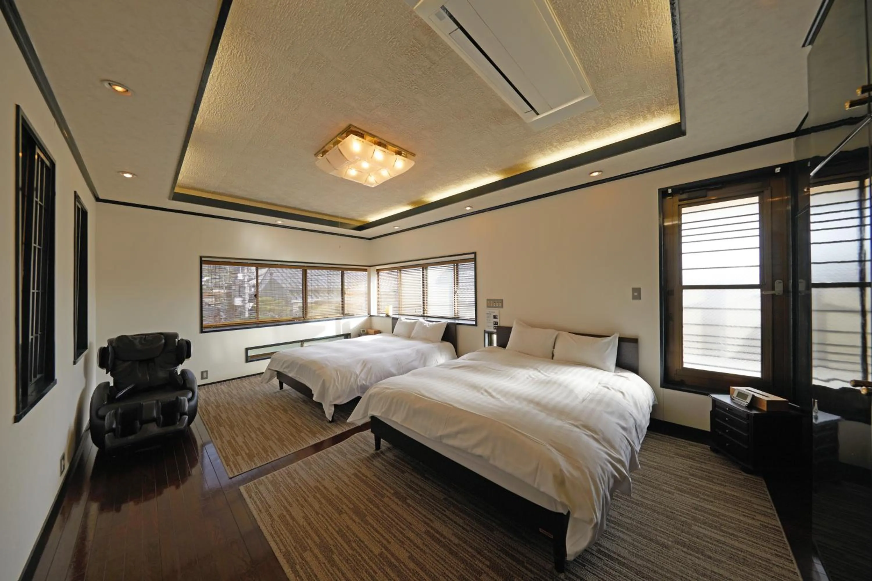 Bed in Kyo-machiya Stay WAKA Fushimiinari