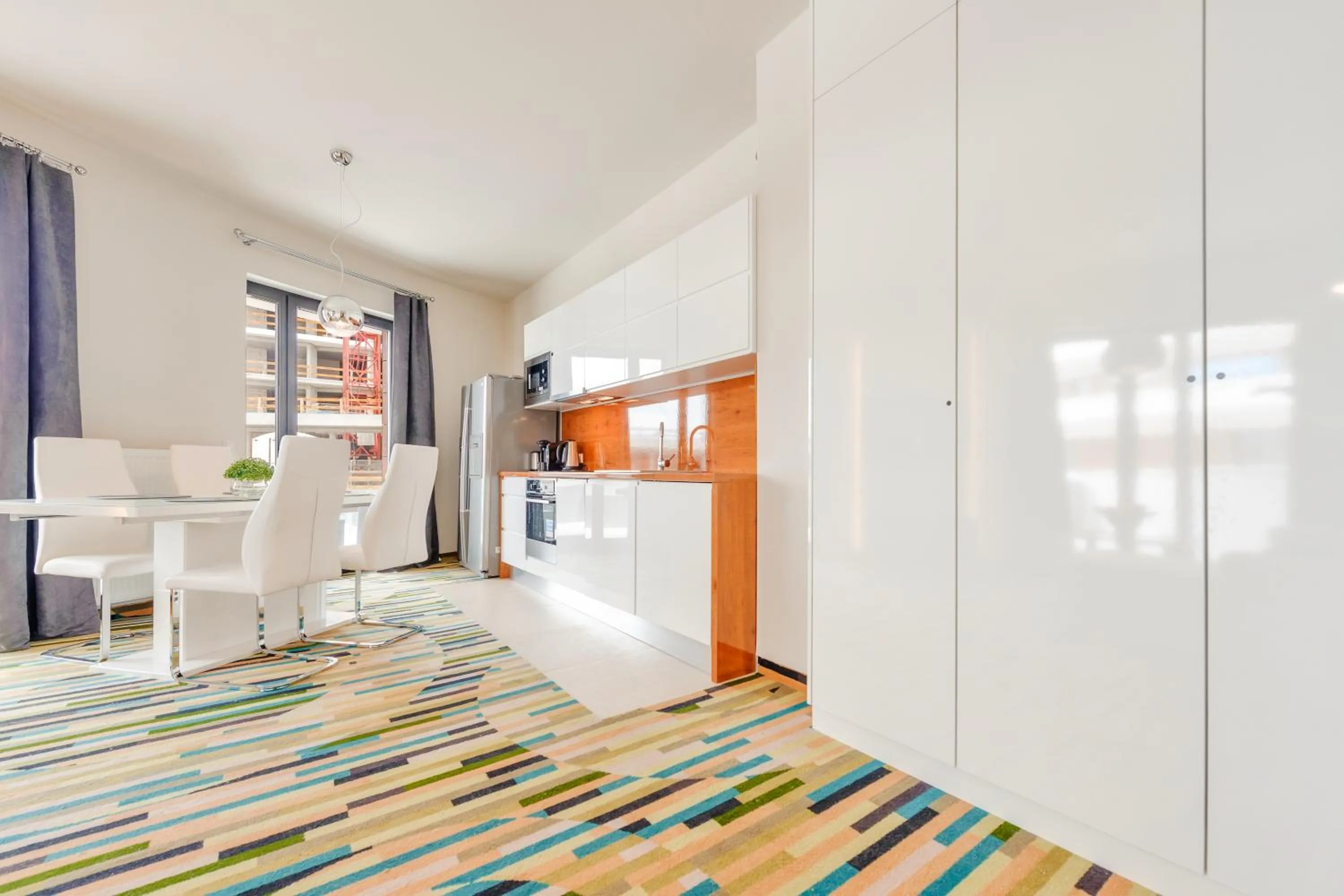 Dining area in Baltic Park Molo, Sun & Snow