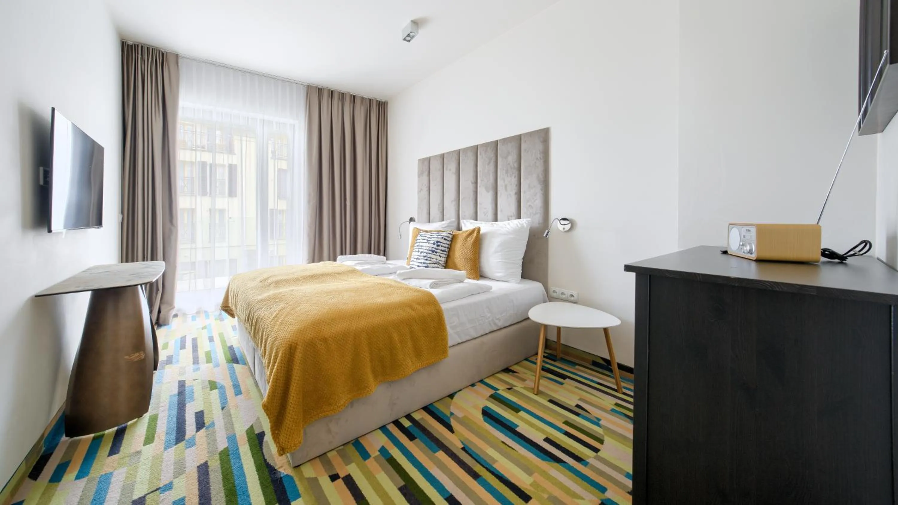 Bed in Baltic Park Molo, Sun & Snow