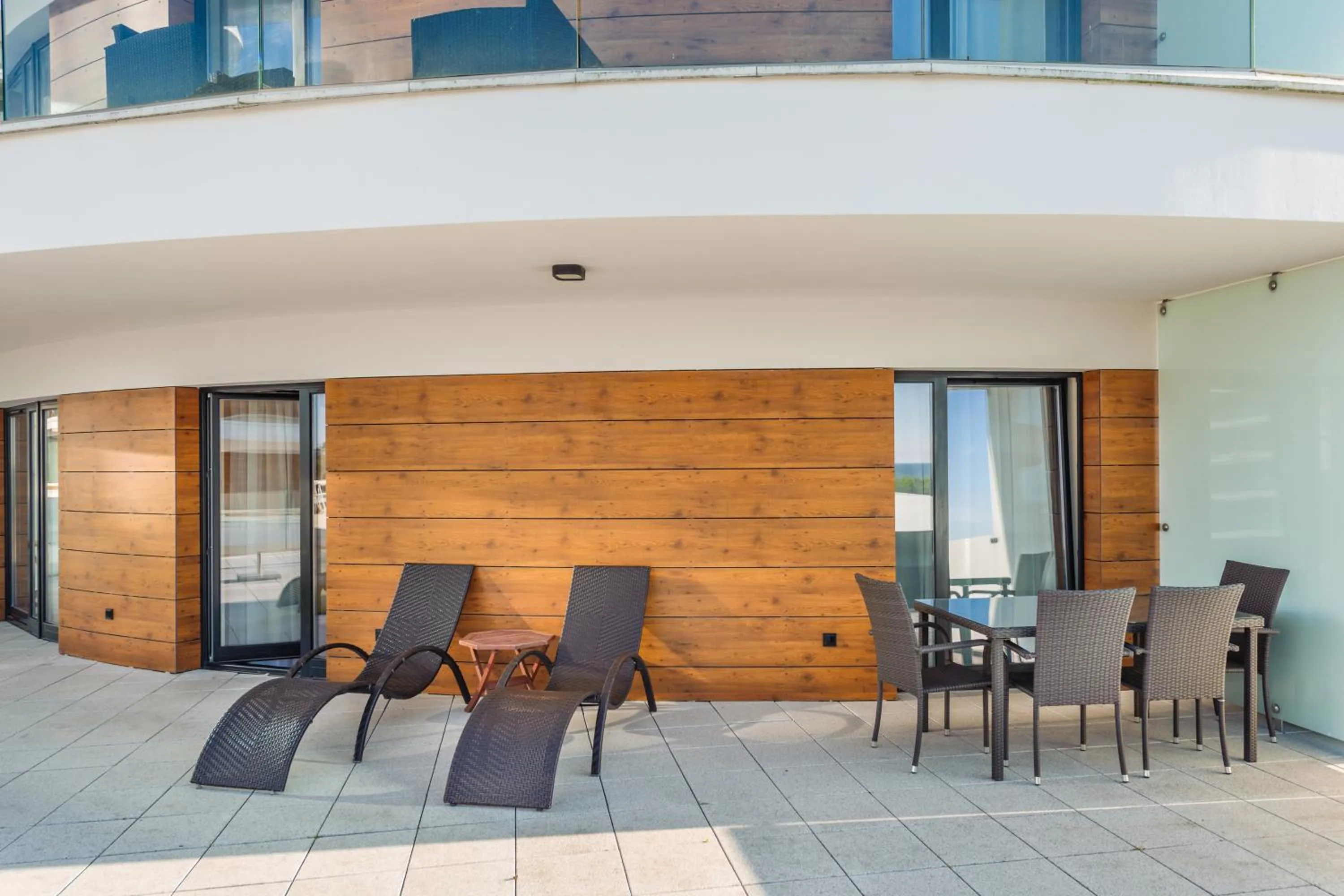 Balcony/Terrace in Baltic Park Molo, Sun & Snow