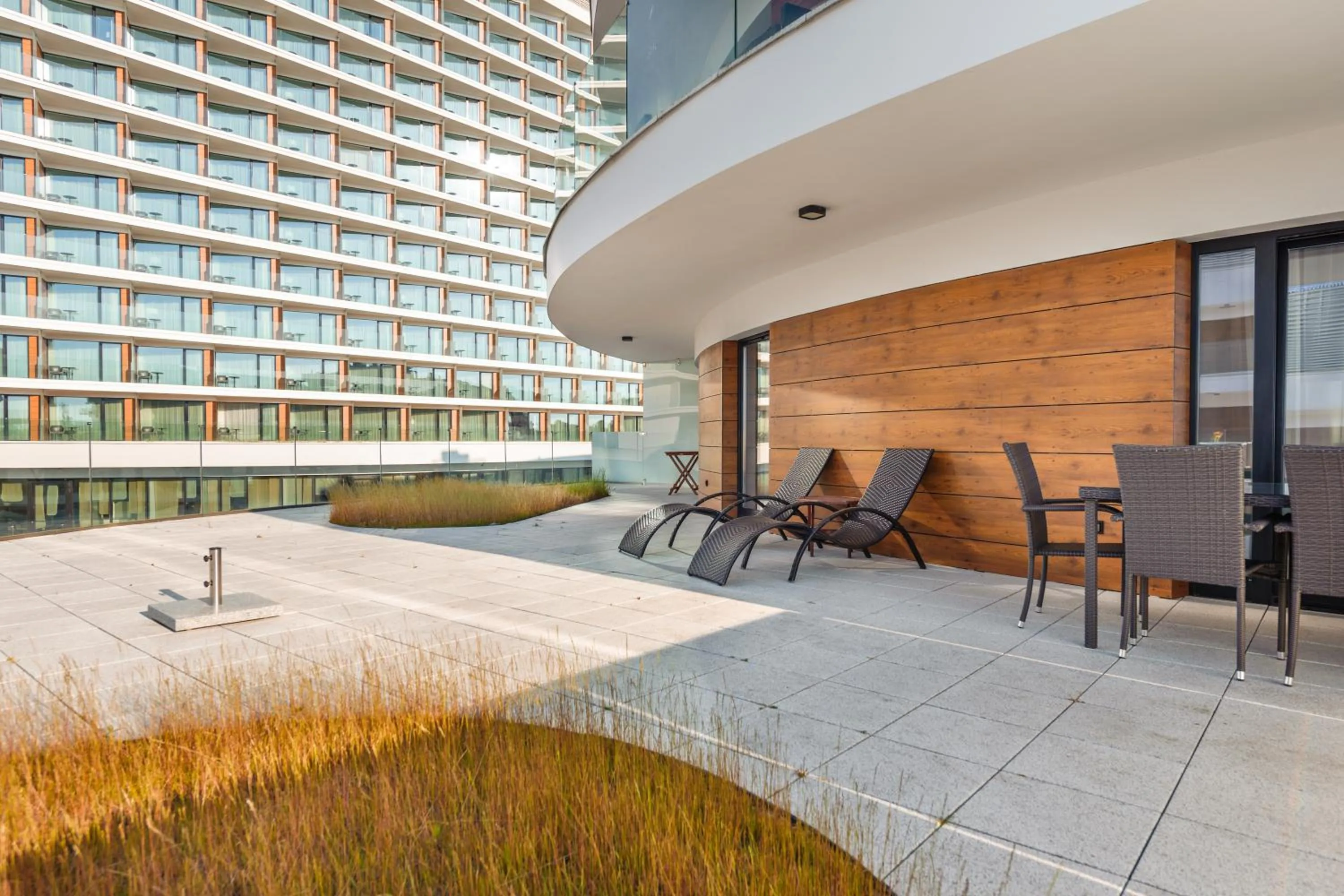 Balcony/Terrace in Baltic Park Molo, Sun & Snow