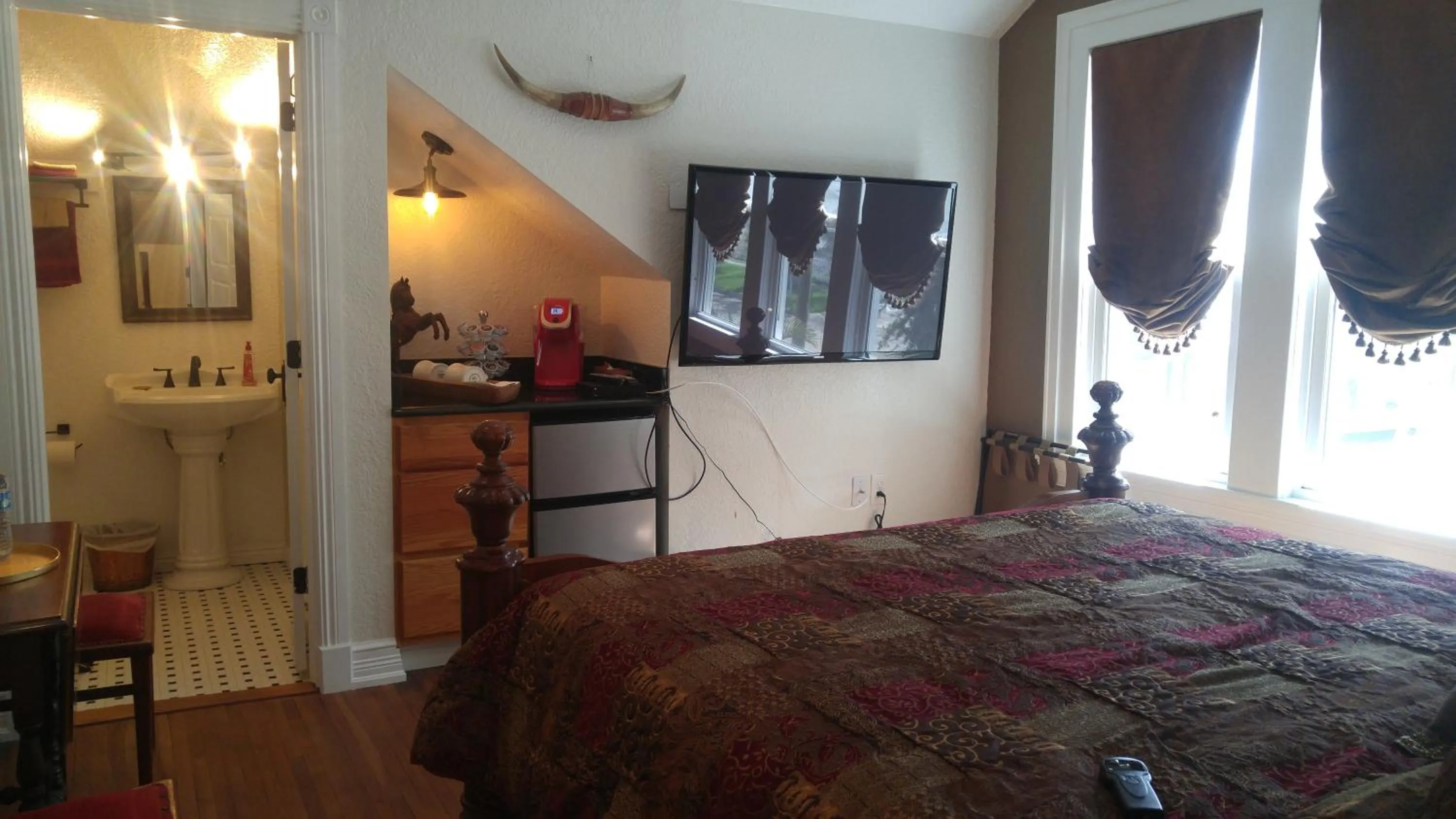 Bed in Kapp and Kappy Bed & Breakfast