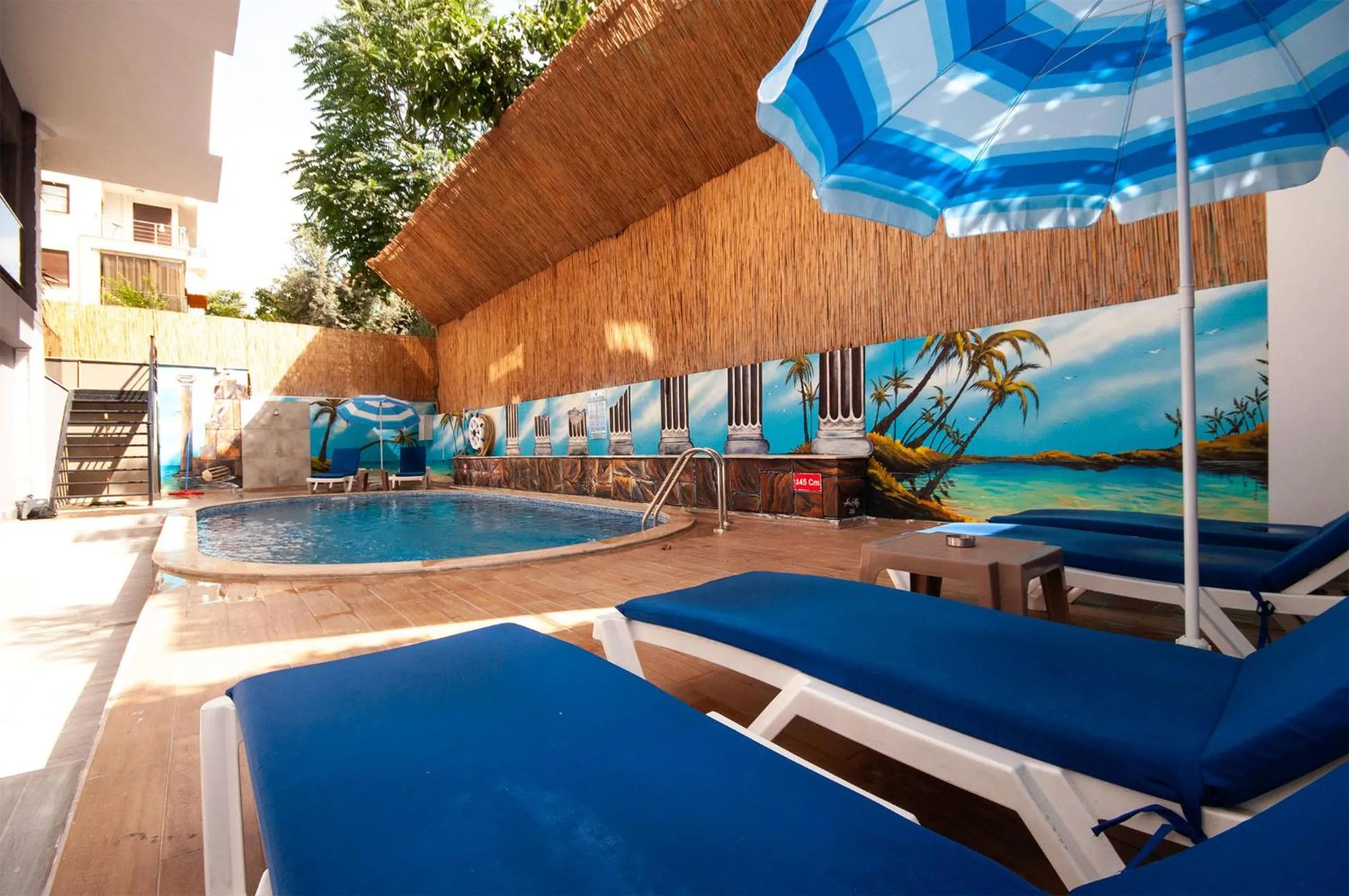 Swimming pool in Microyal Hotel