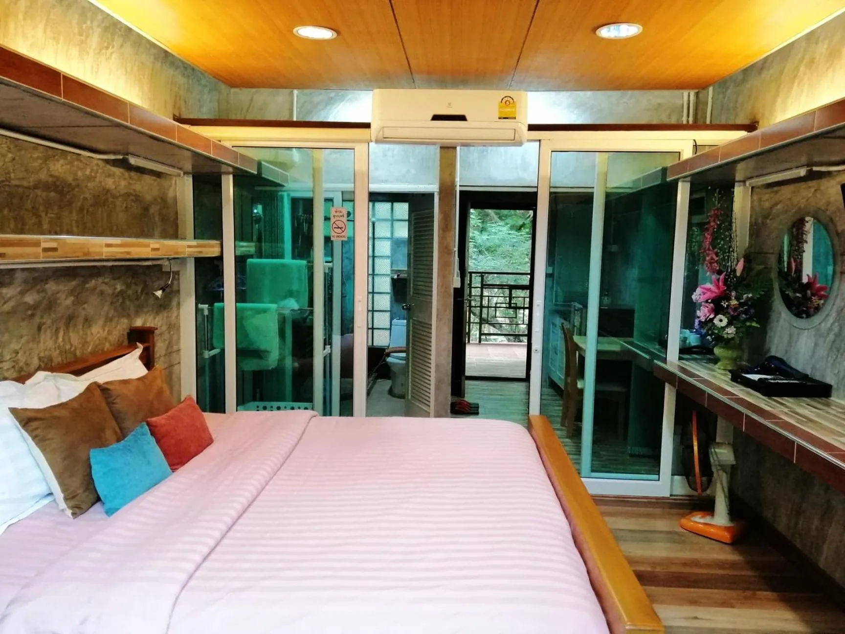 Photo of the whole room, Bed in Loei Huen Hao Hug Home&Resort