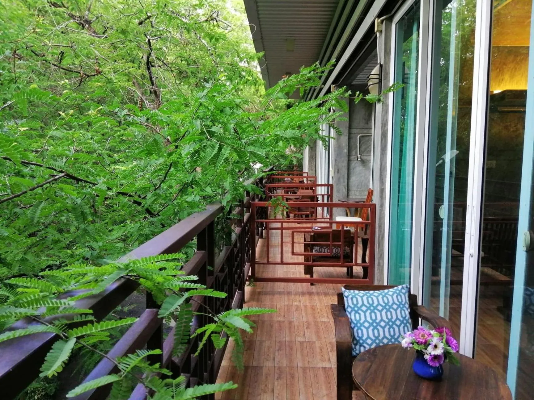 Balcony/Terrace in Loei Huen Hao Hug Home&Resort