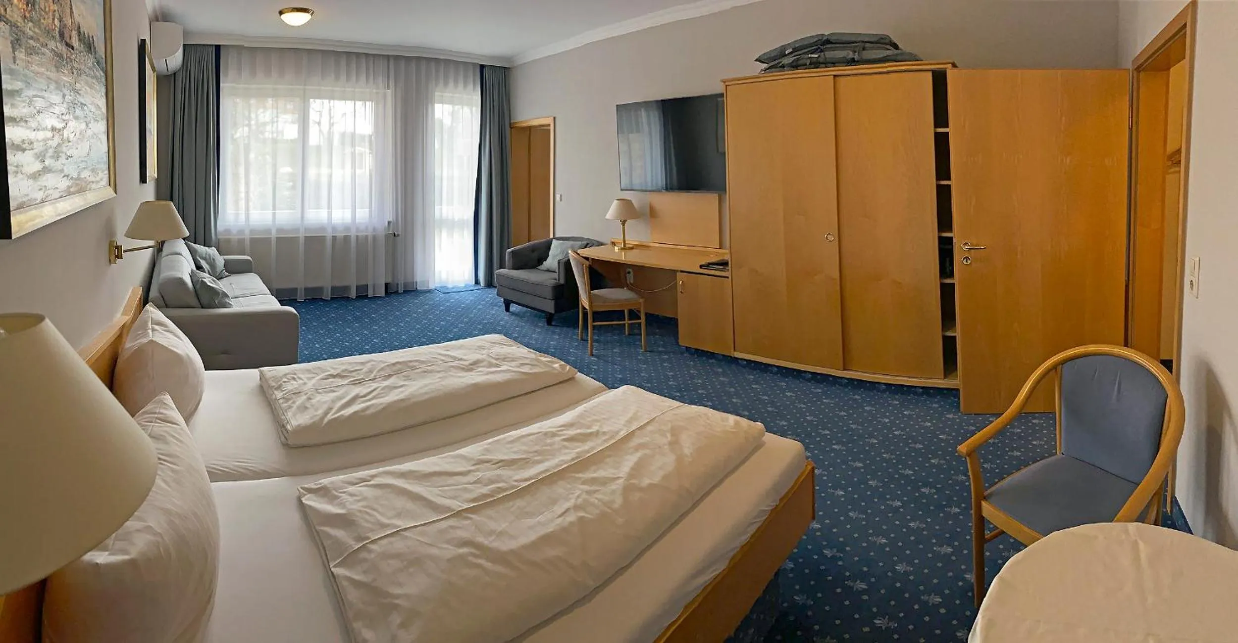 Bed in Sporthotel Schönblick