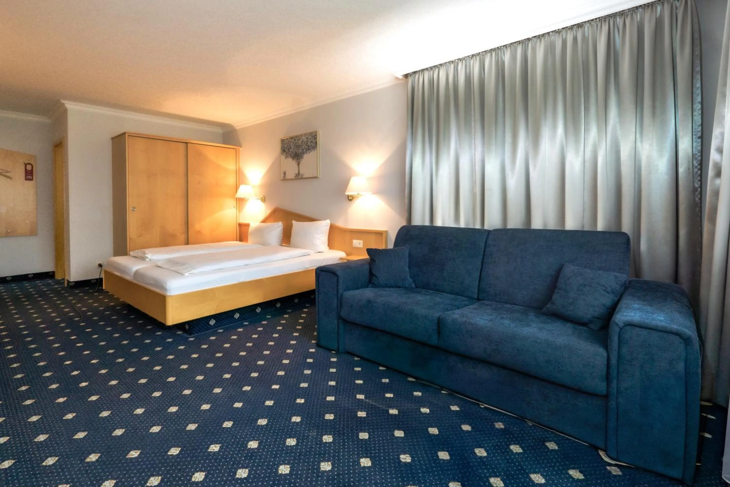 Bed in Sporthotel Schönblick